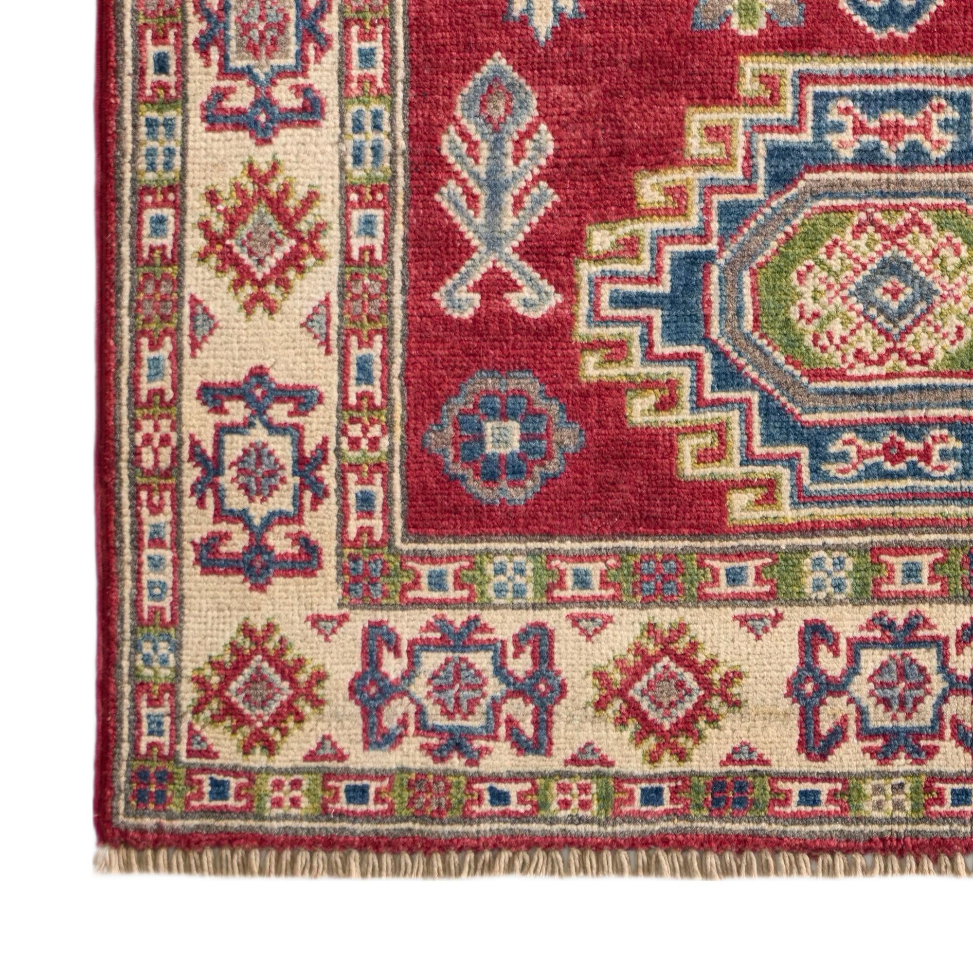80cm x 130cm Hand Knotted Kazak Rug