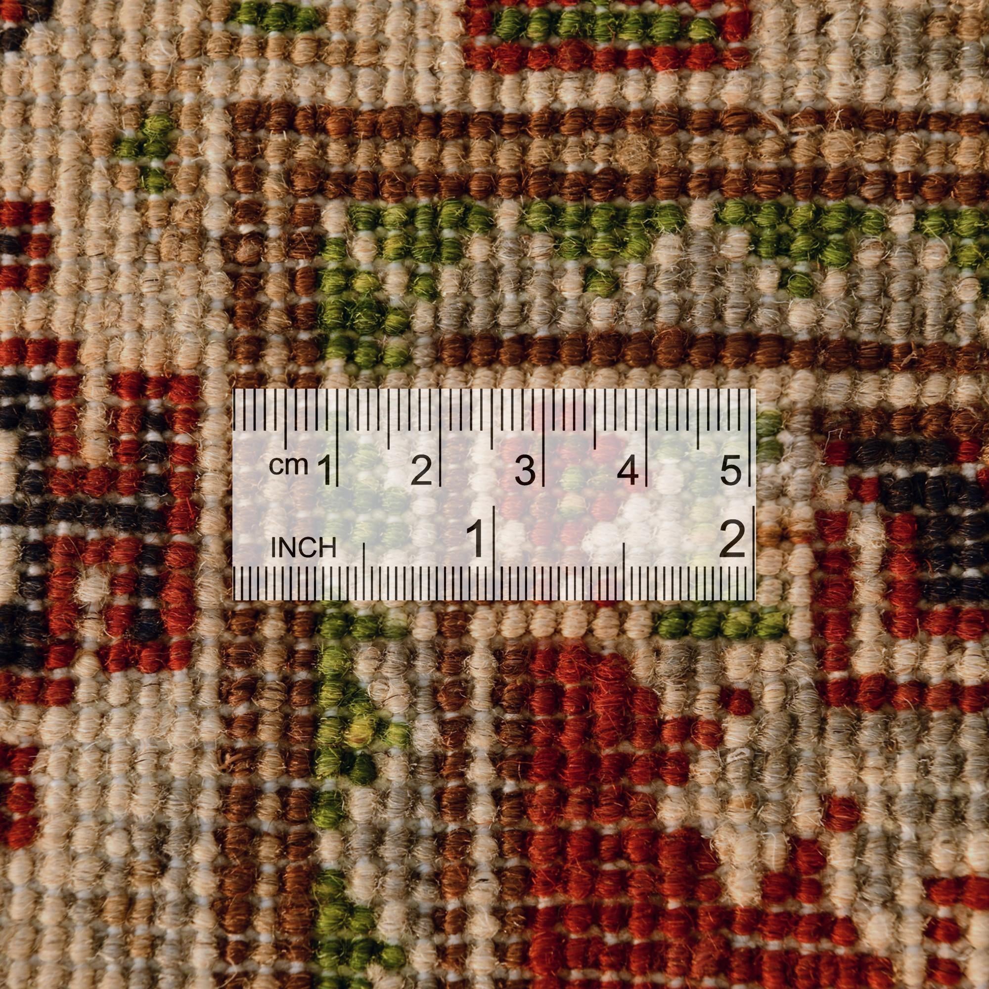 1' 10 x 3' Hand Knotted Kazak Rug