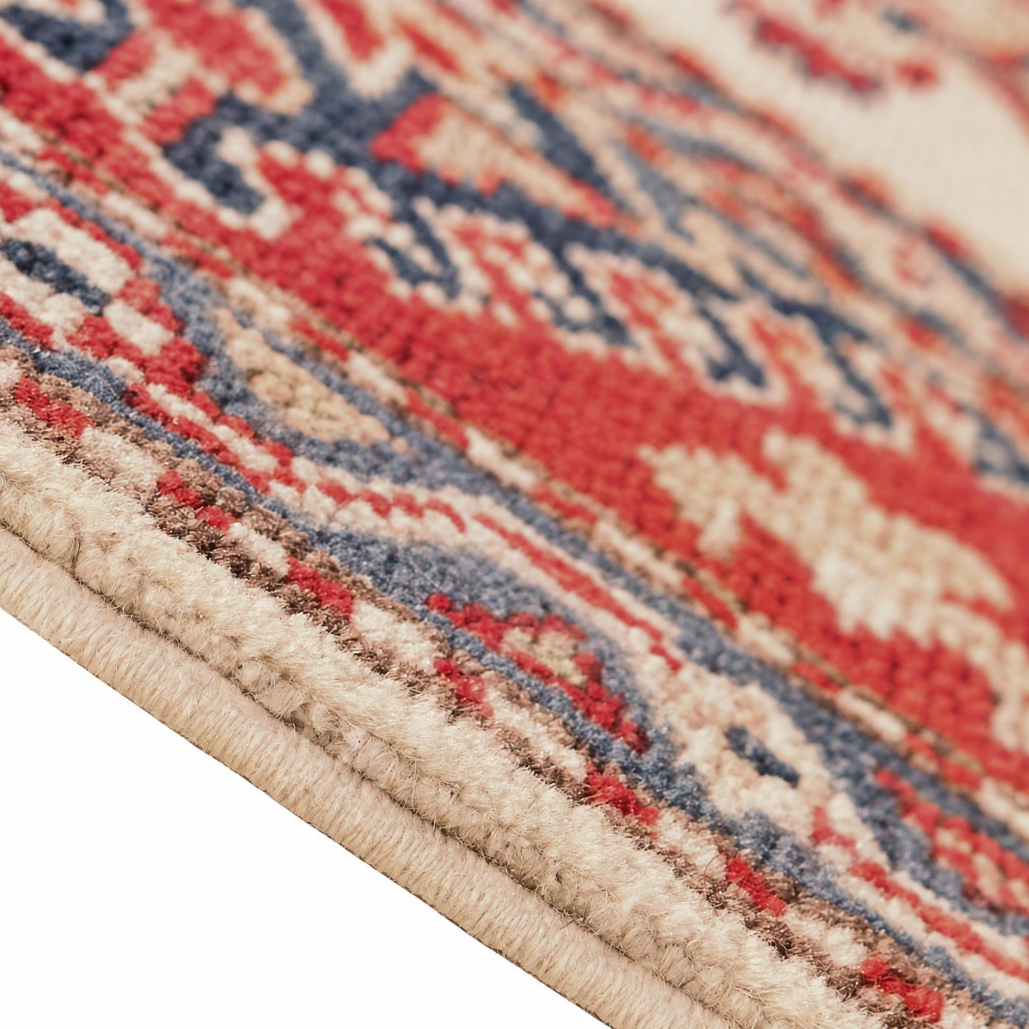 125cm x 185cm Hand Knotted Kazak Rug