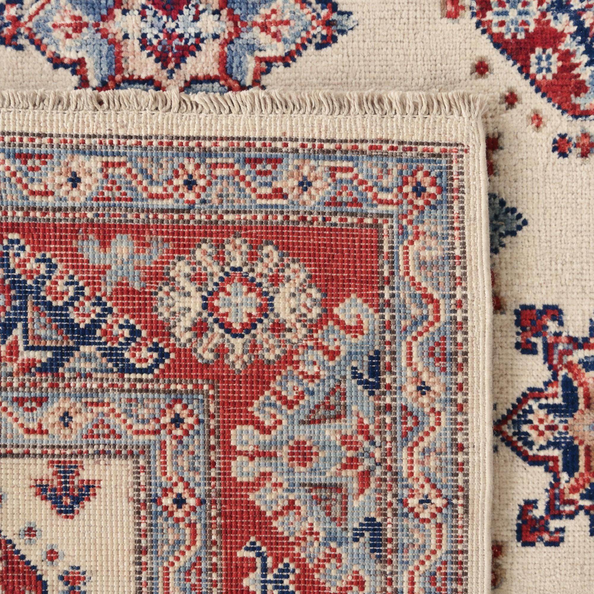 125cm x 185cm Hand Knotted Kazak Rug