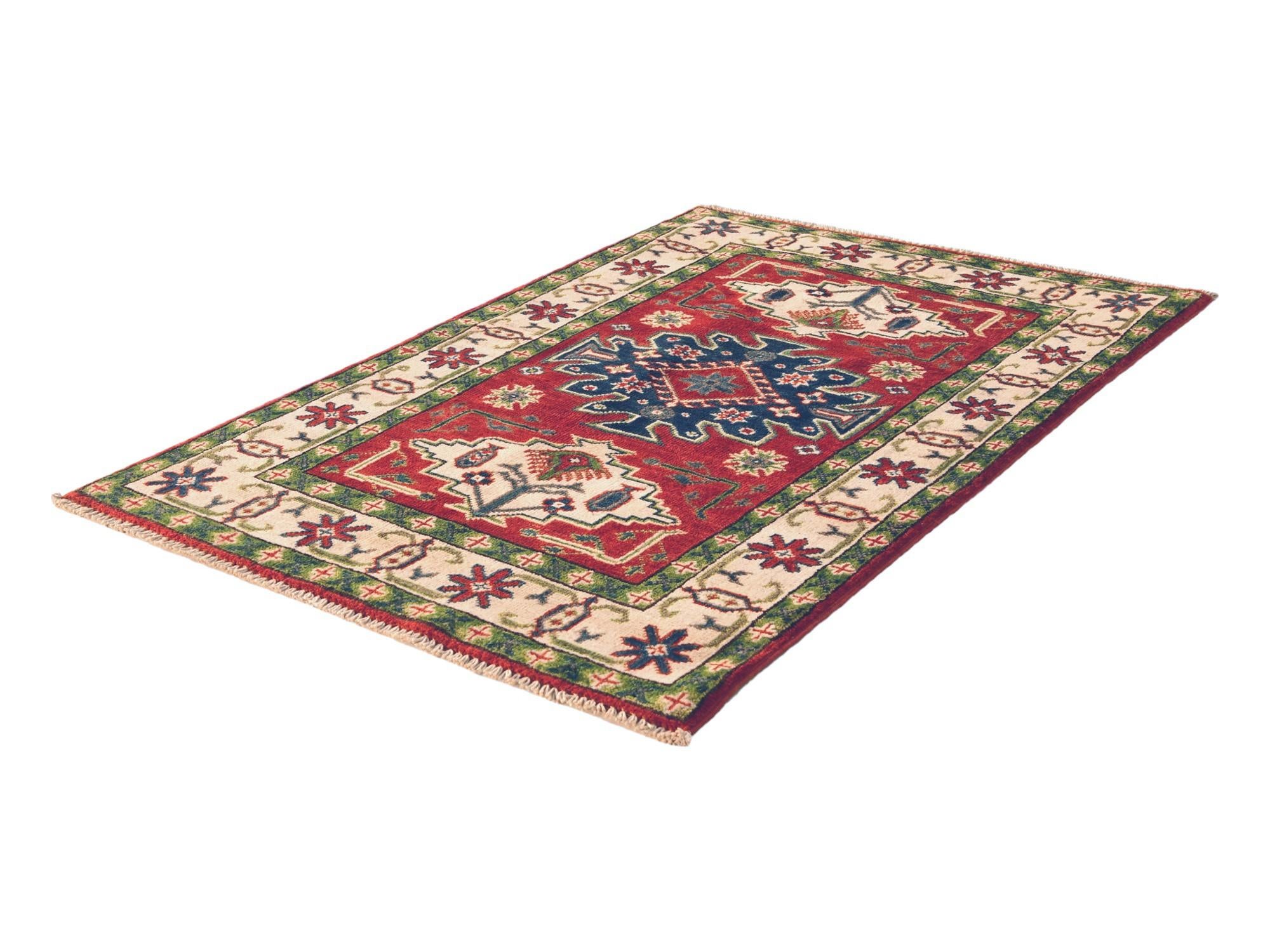 2' 8 x 4' Hand Knotted Kazak Rug