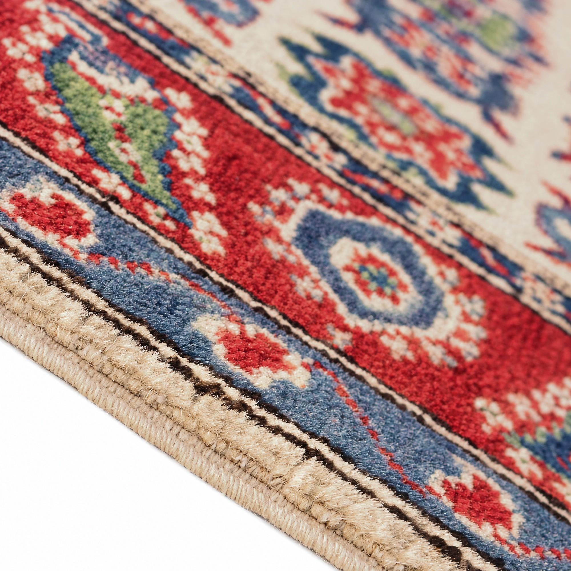 85cm x 120cm Hand Knotted Kazak Rug