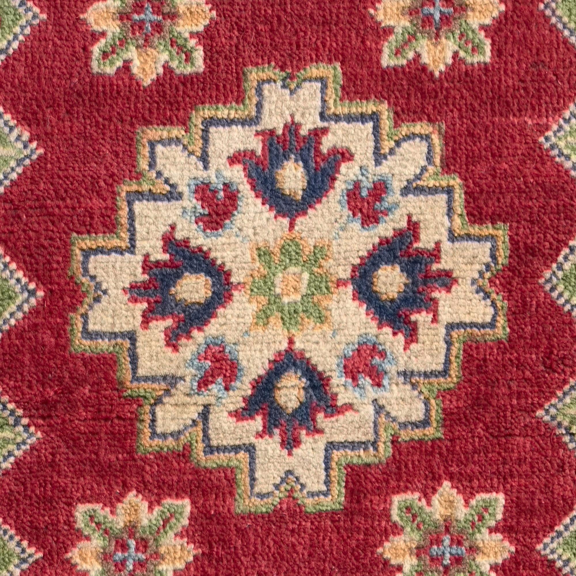 Detail image 10 of 10: 2' 8 x 4' 2 Hand Knotted Kazak Rug