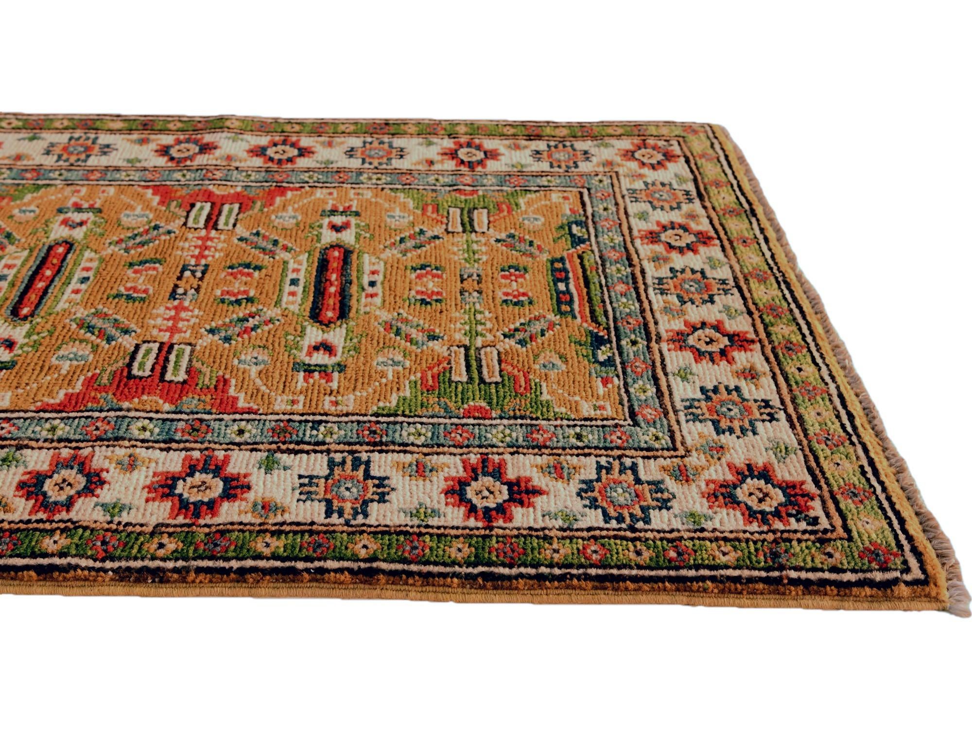 2' x 2' 10 Hand Knotted Kazak Rug