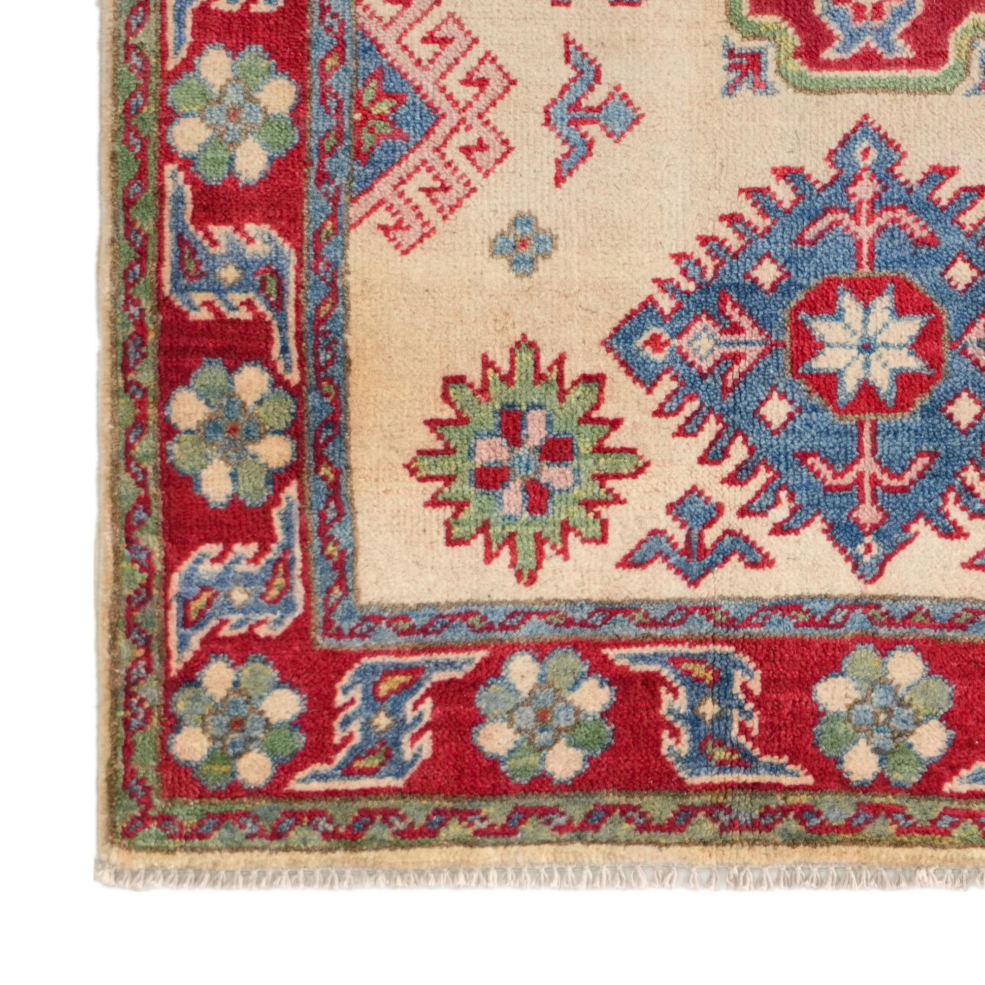 85cm x 130cm Handgeknüpft Kazak Teppich
