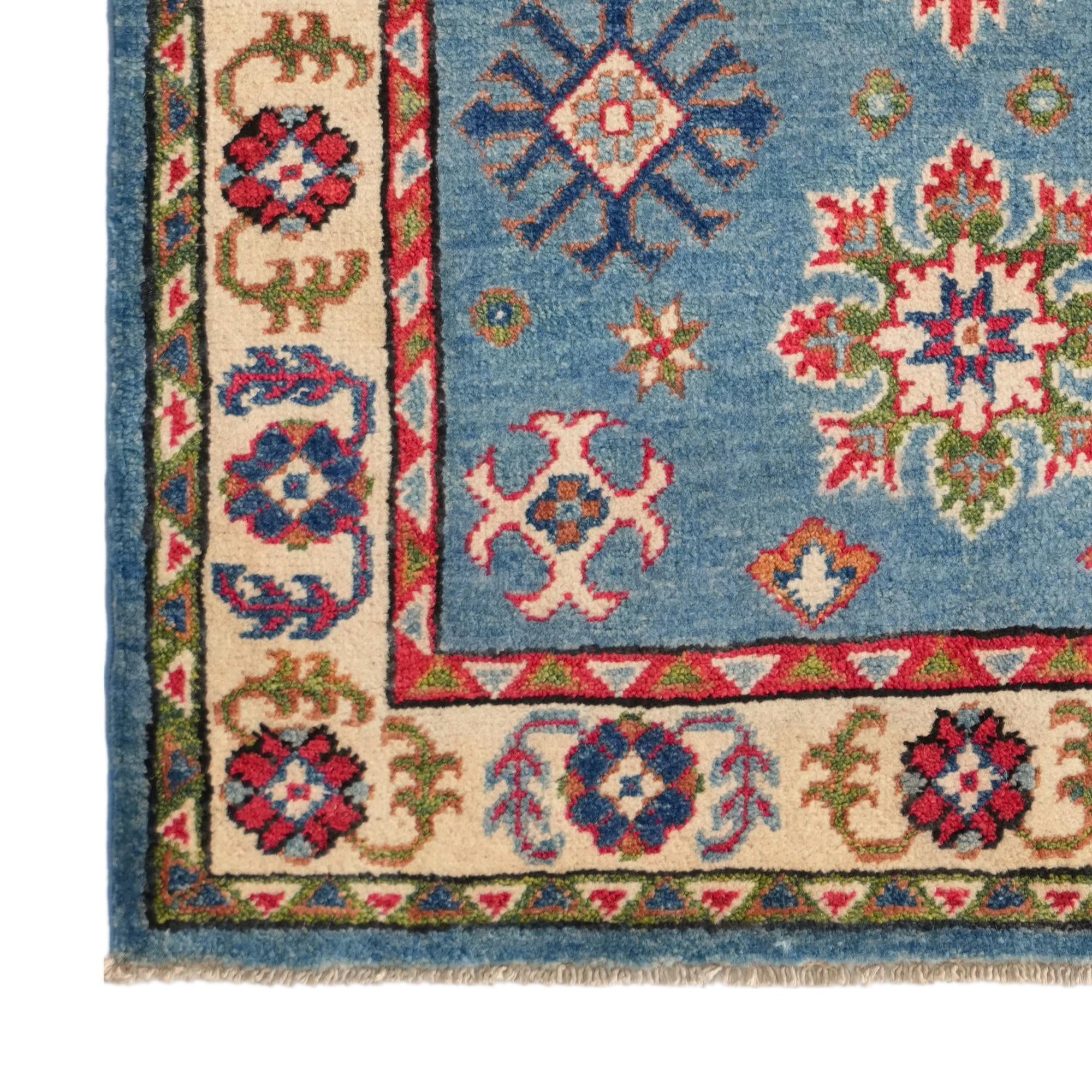 2' 8 x 4' 1 Hand Knotted Kazak Rug