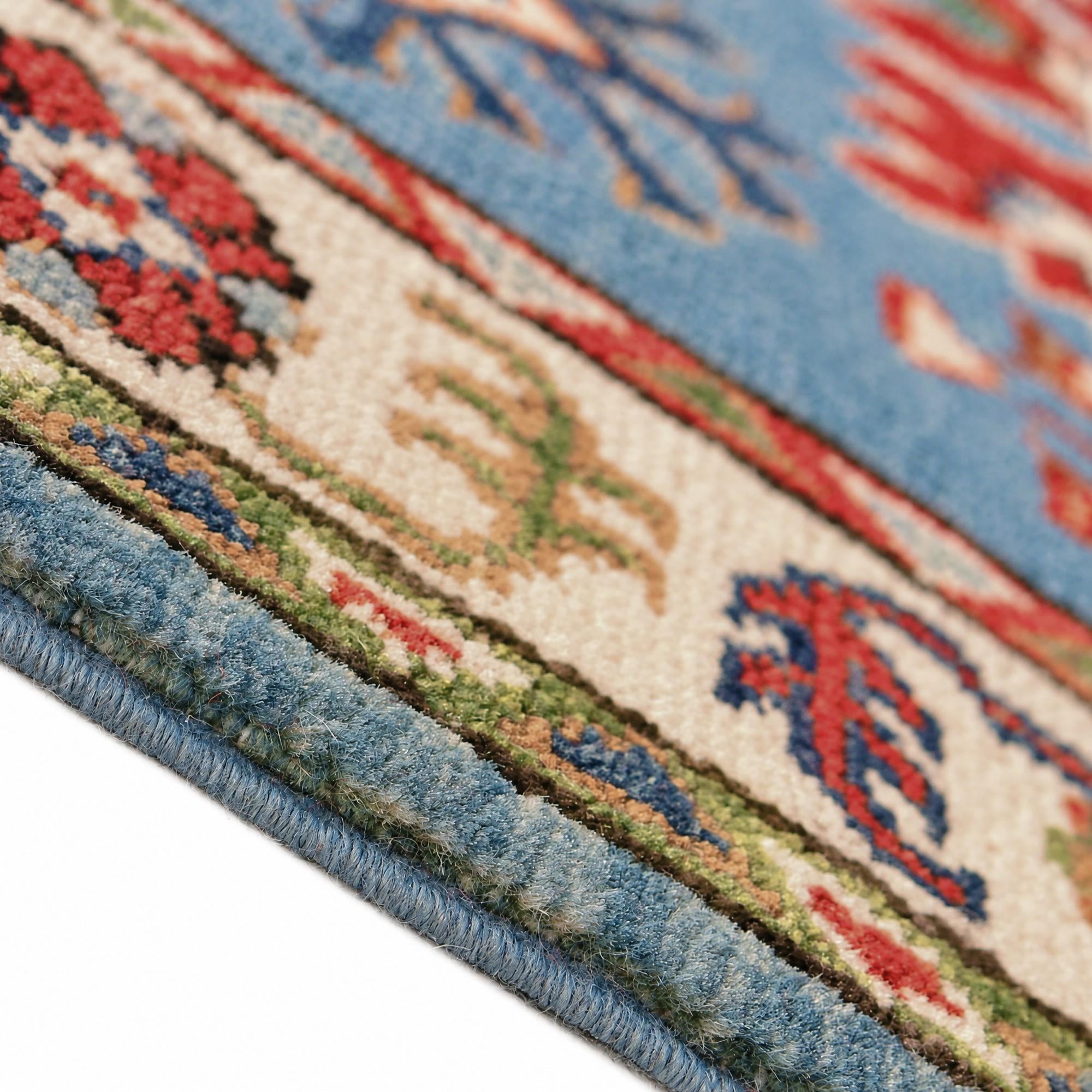 80cm x 125cm Hand Knotted Kazak Rug