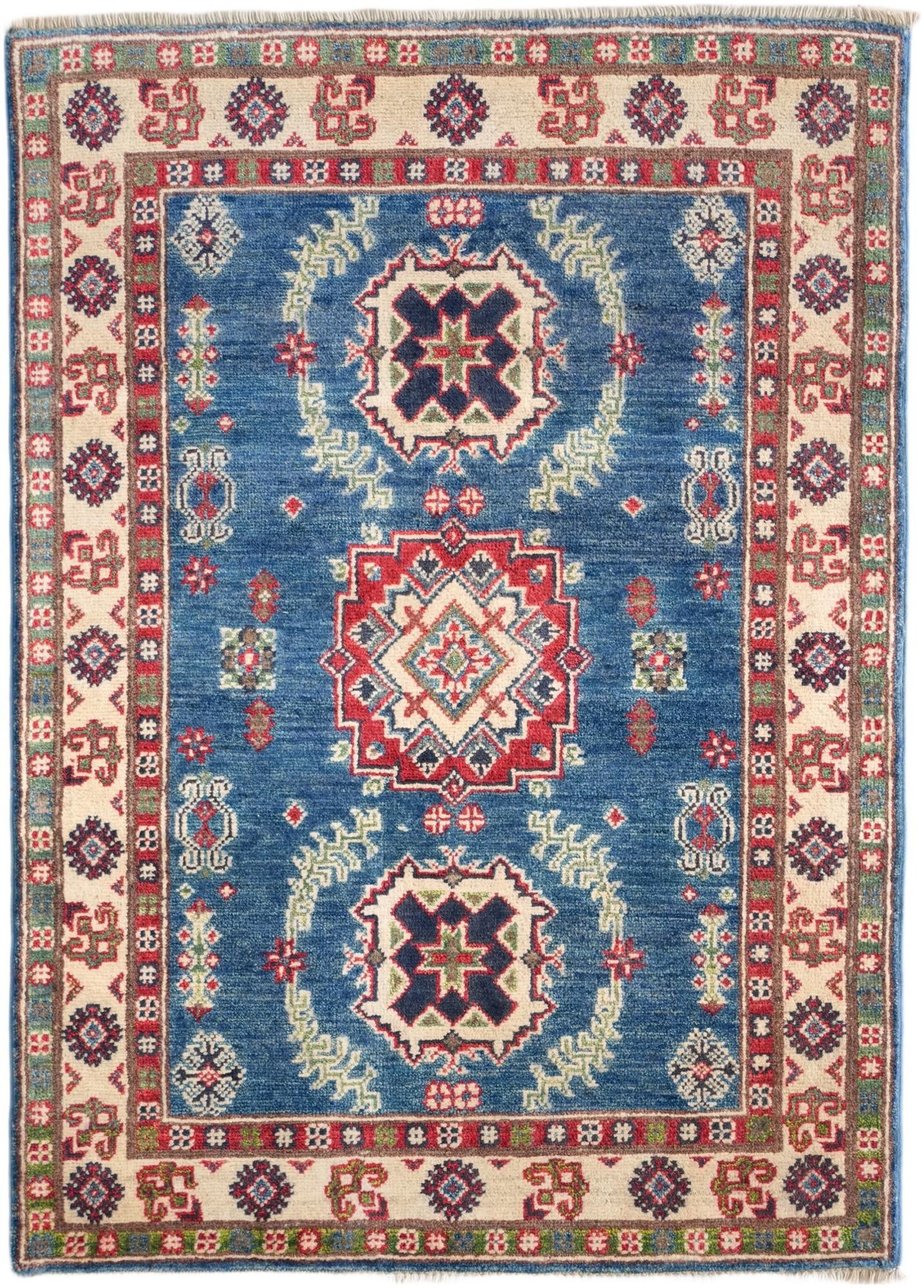2' 10 x 3' 11 Hand Knotted Kazak Rug