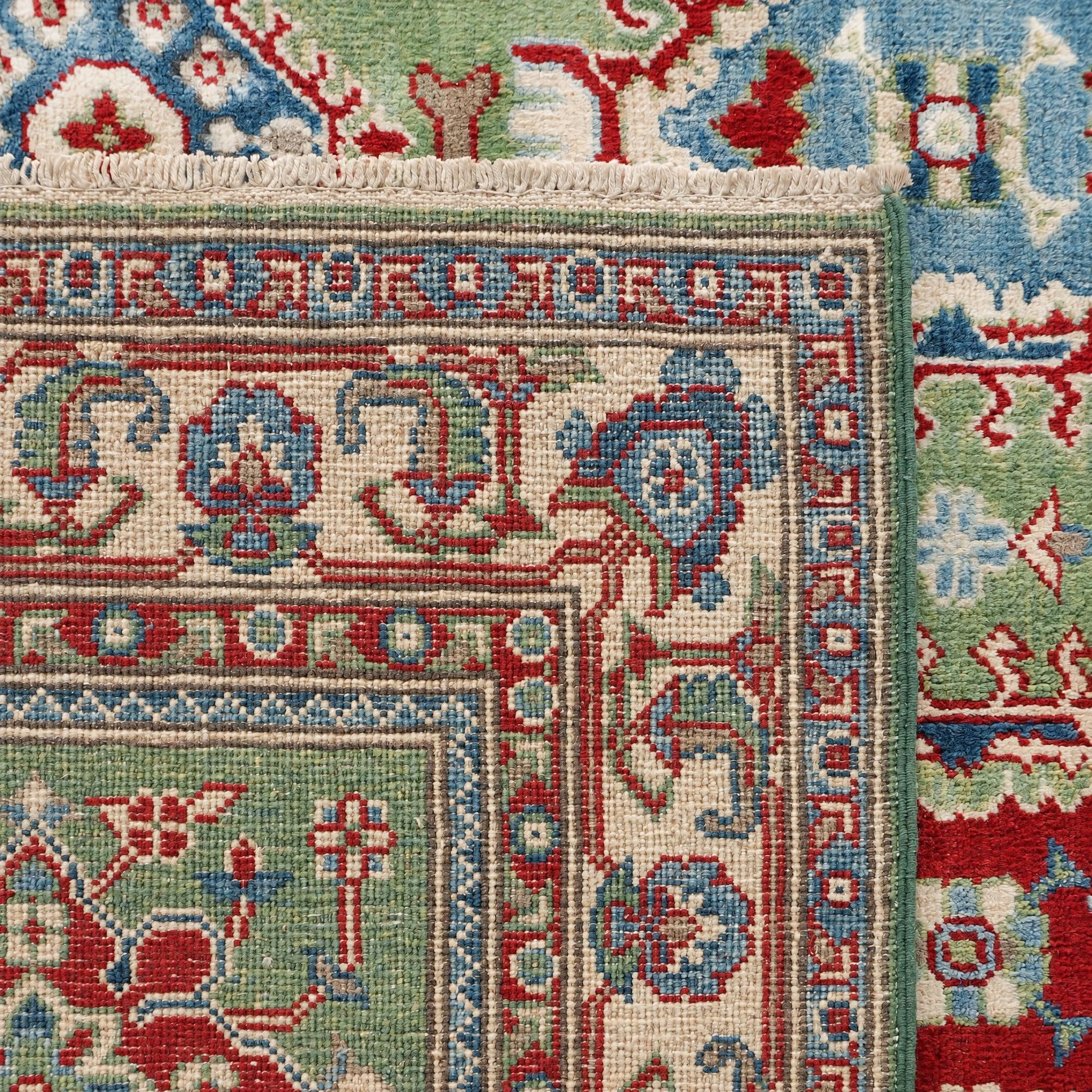 155cm x 230cm Hand Knotted Kazak Rug