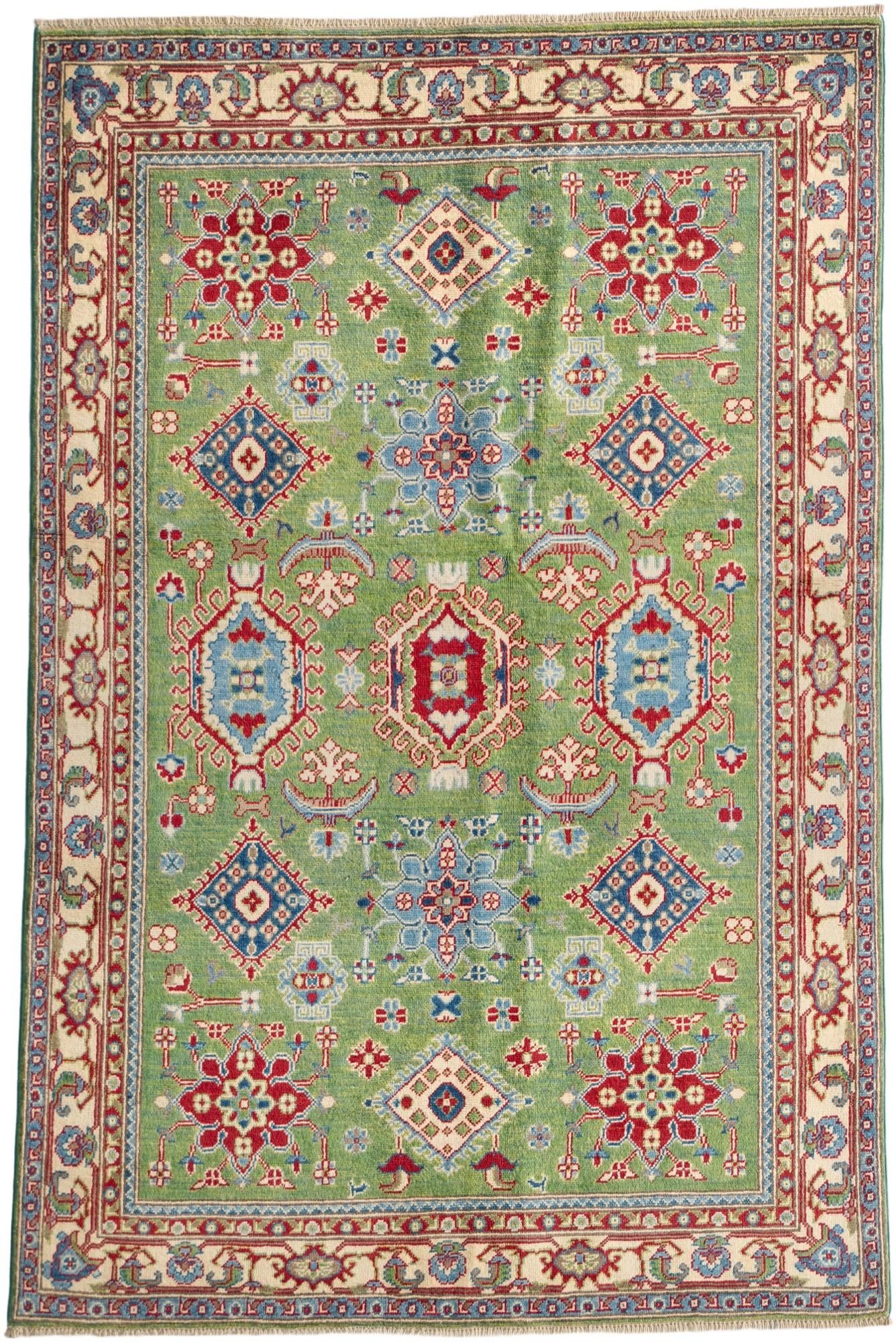 155cm x 230cm Hand Knotted Kazak Rug