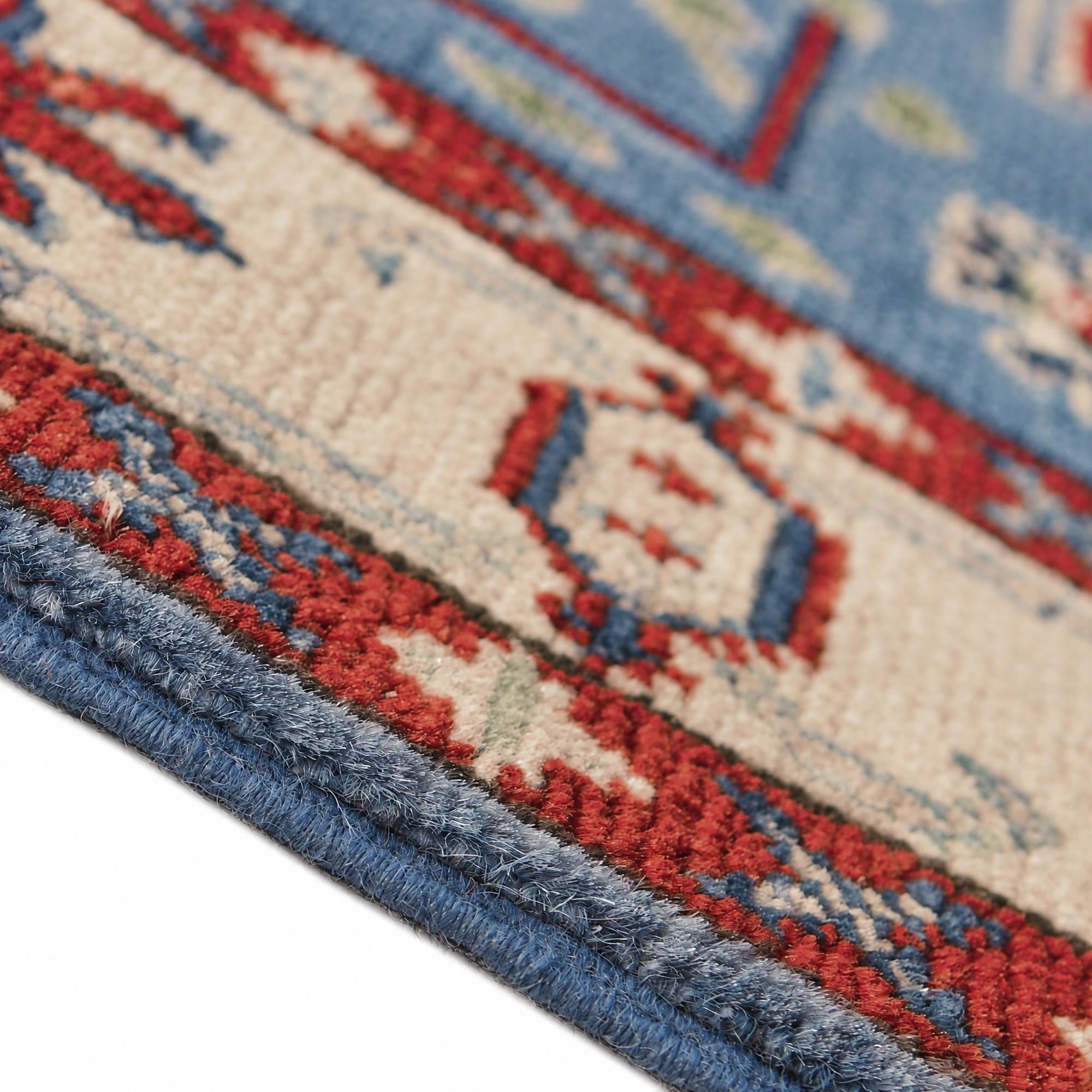80cm x 120cm Hand Knotted Kazak Rug