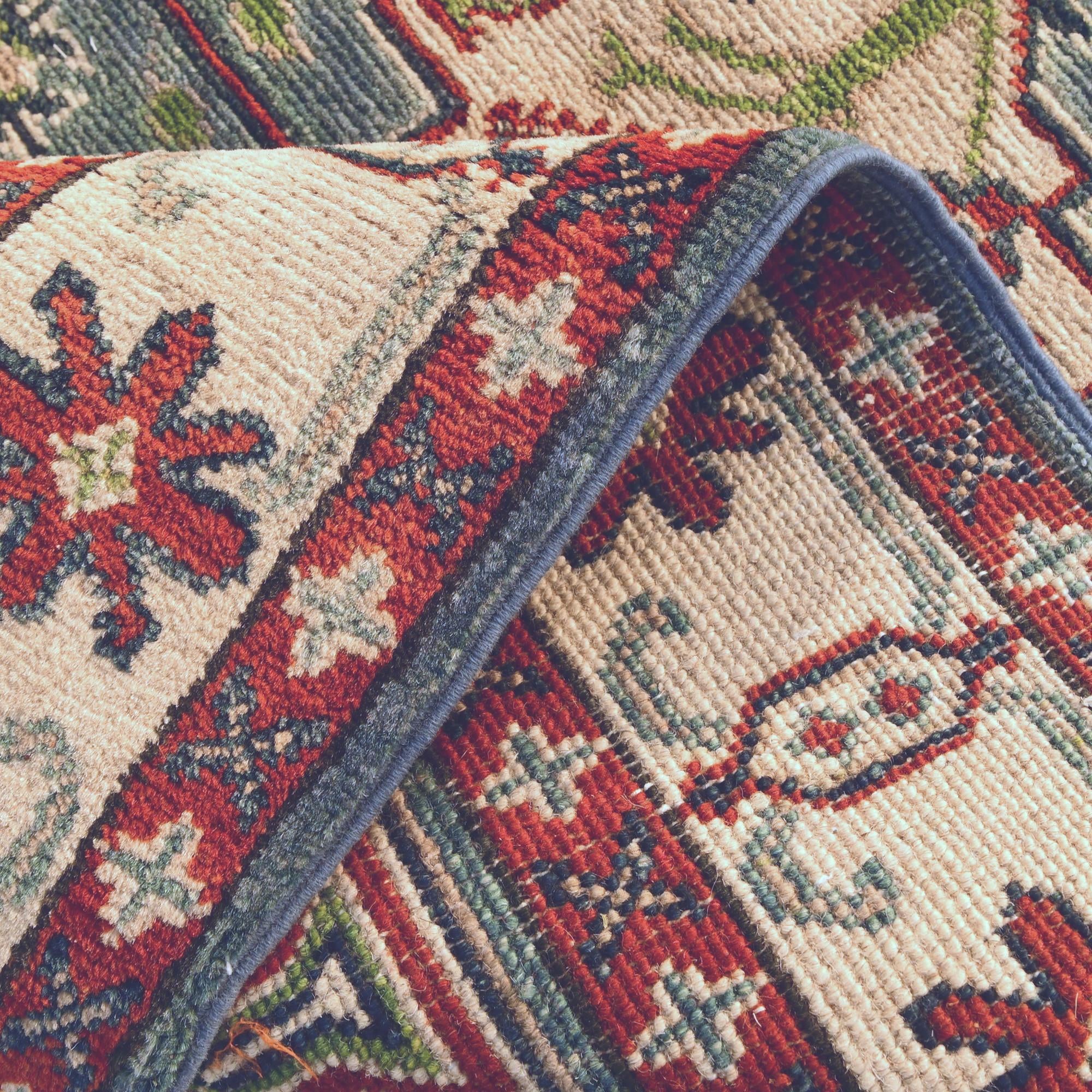 2' 7 x 3' 11 Hand Knotted Kazak Rug