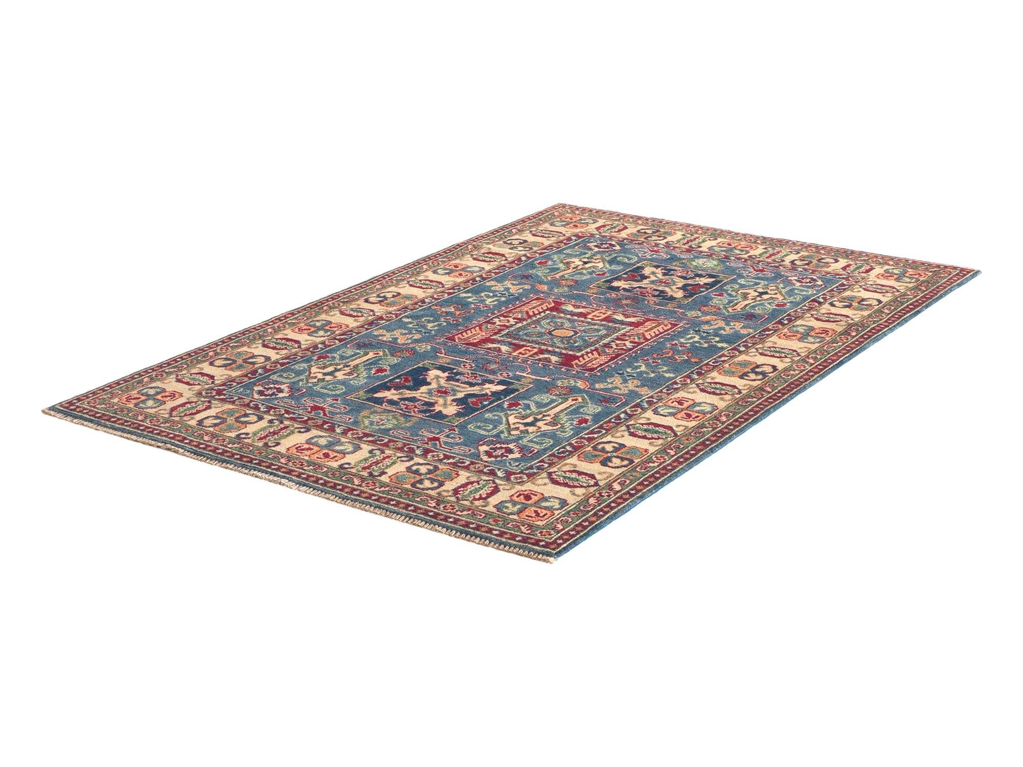 3' 11 x 5' 10 Hand Knotted Kazak Rug