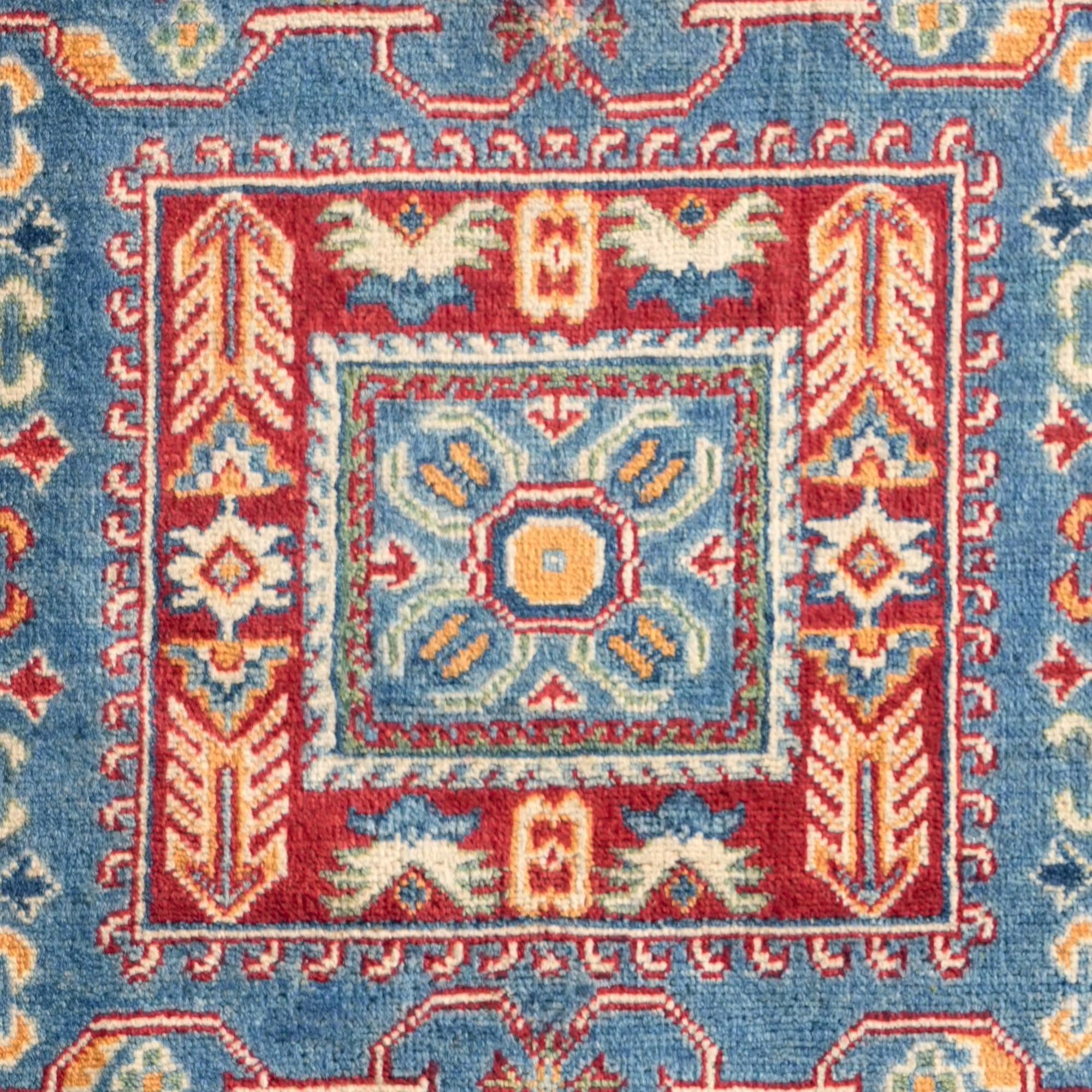3' 11 x 5' 10 Hand Knotted Kazak Rug