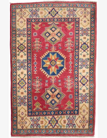 2' 8 x 4' 2 Hand Knotted Kazak Rug