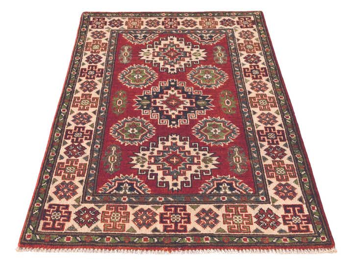 2' 7 x 4' 1 Hand Knotted Kazak Rug