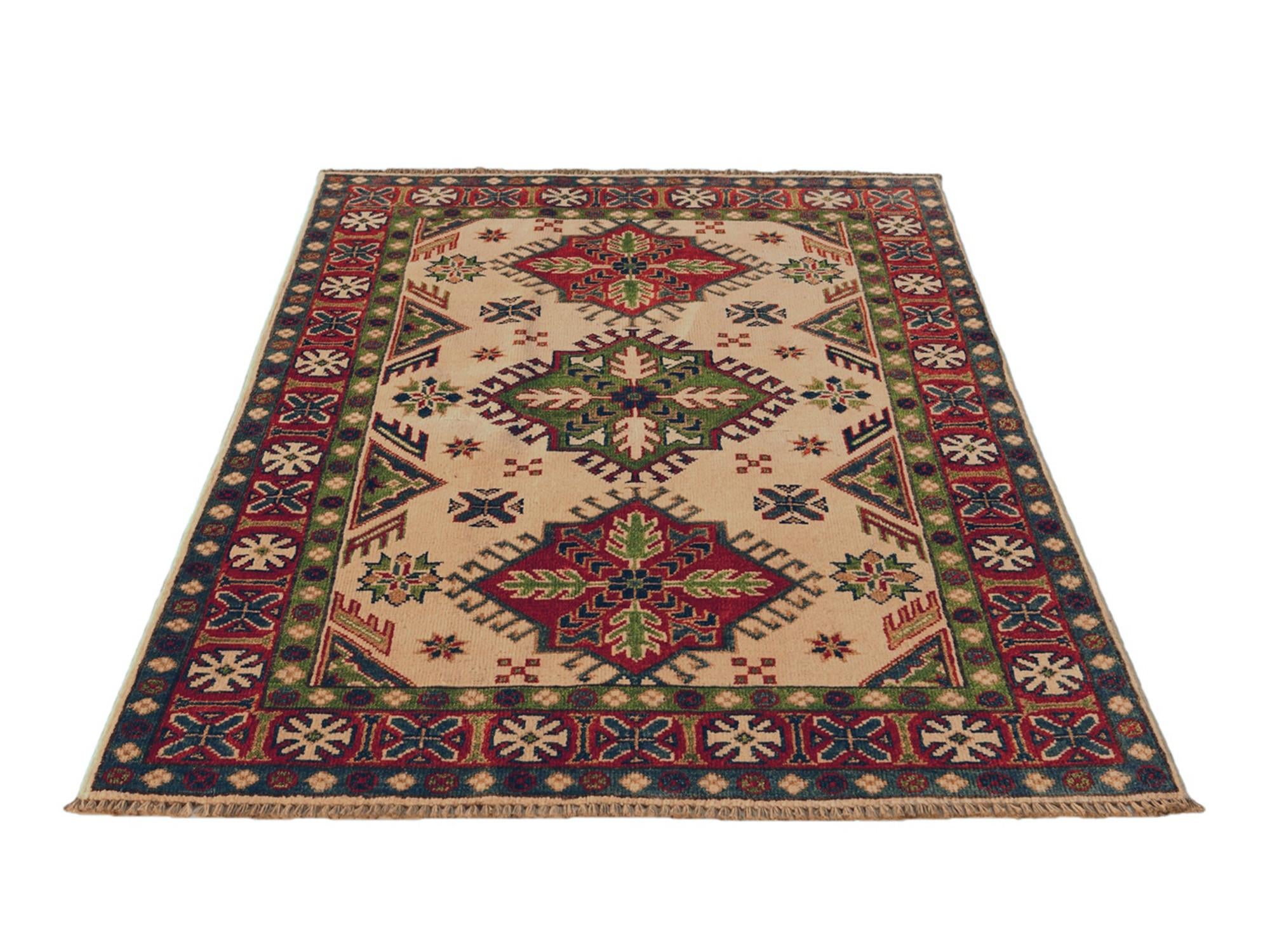 100cm x 145cm Hand Knotted Kazak Rug