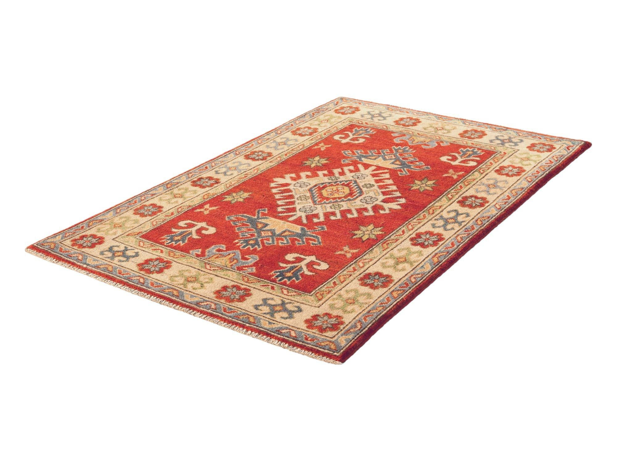2' 9 x 4' 1 Hand Knotted Kazak Rug