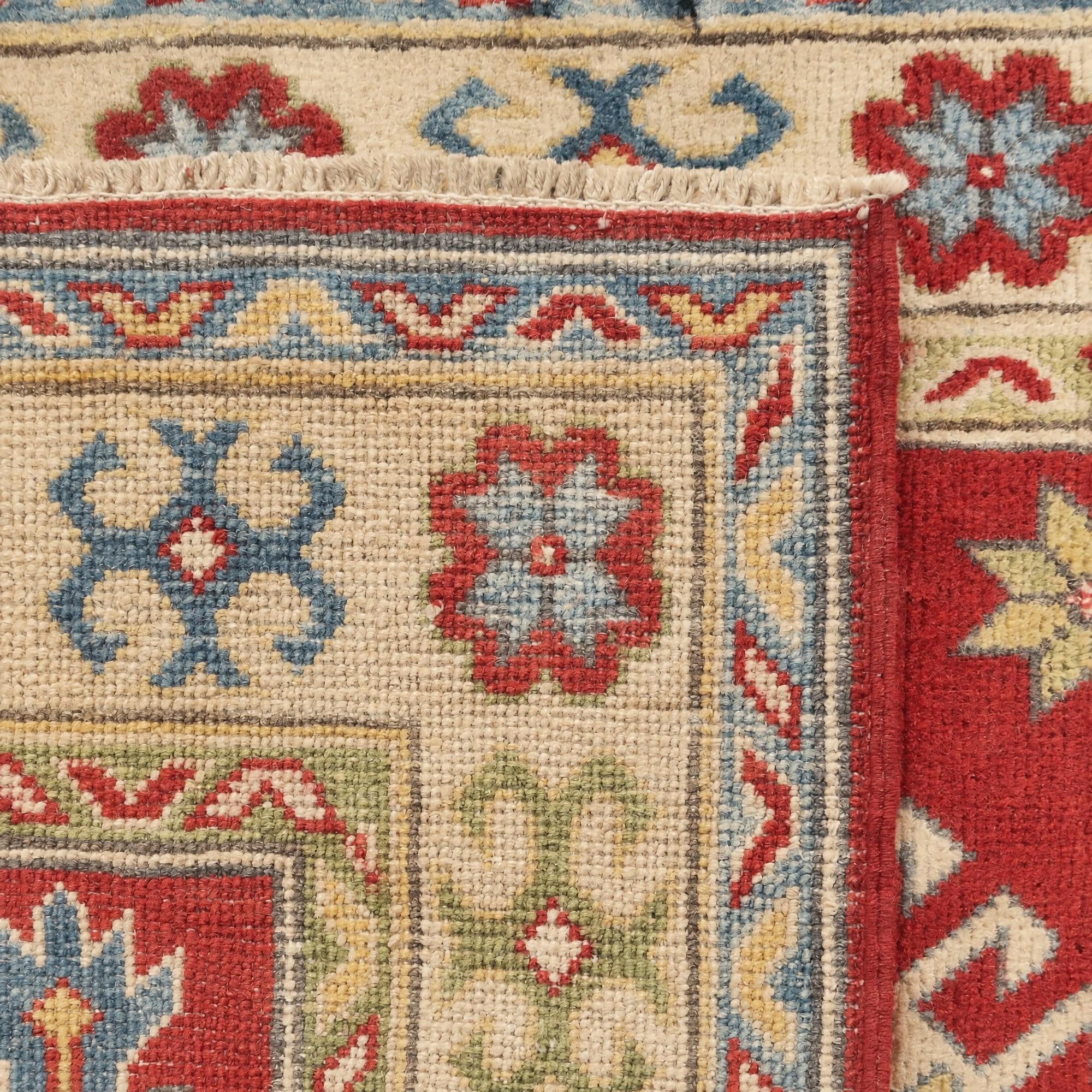 85cm x 125cm Handgeknüpft Kazak Teppich