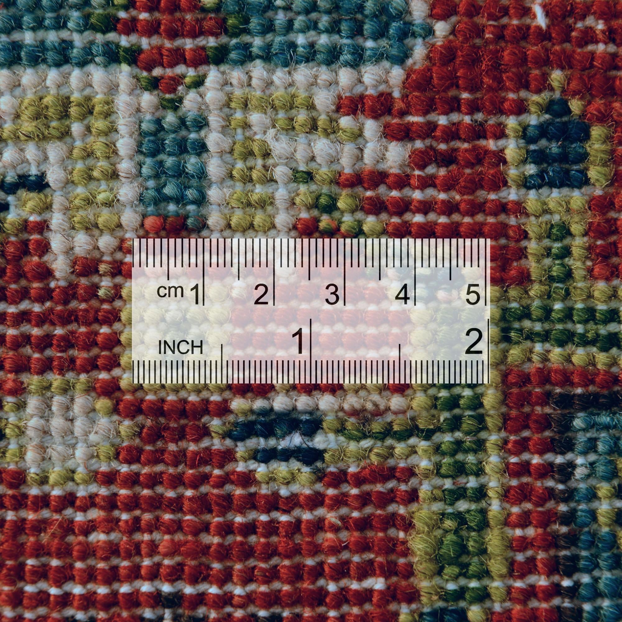 Detail image 9 of 10: 4' x 5' 11 Hand Knotted Kazak Rug