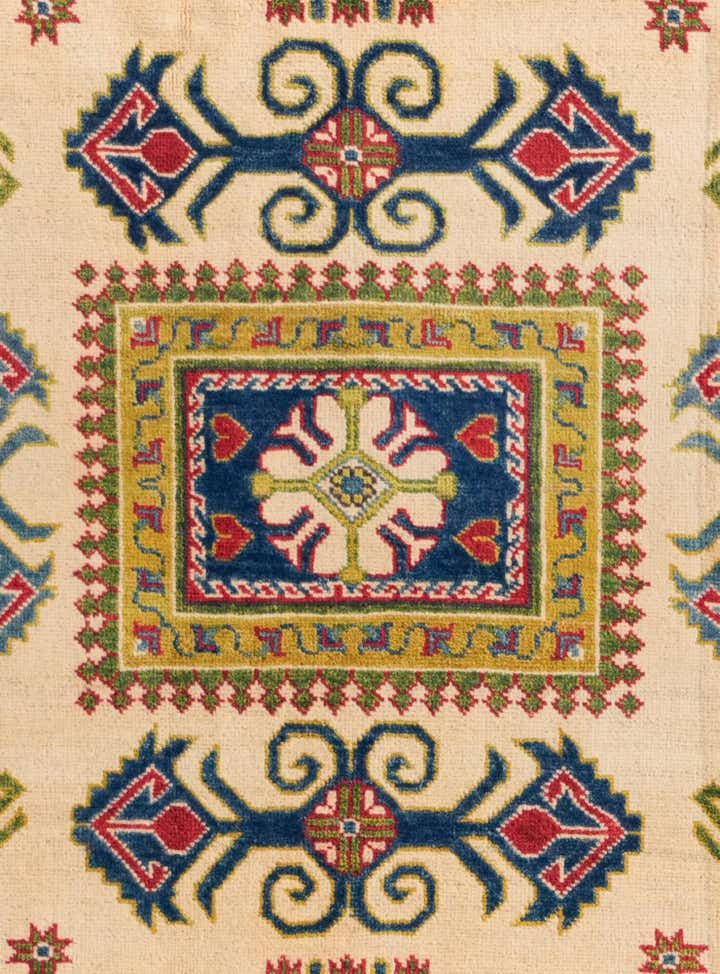 4' x 5' 11 Hand Knotted Kazak Rug