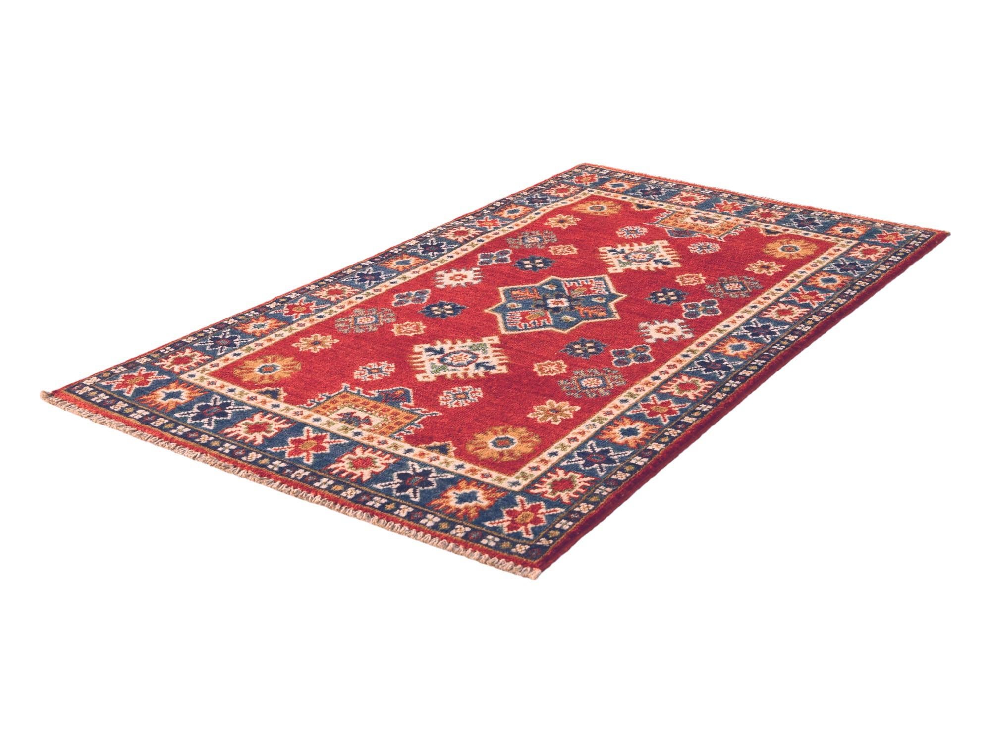 2' 6 x 4' 4 Hand Knotted Kazak Rug