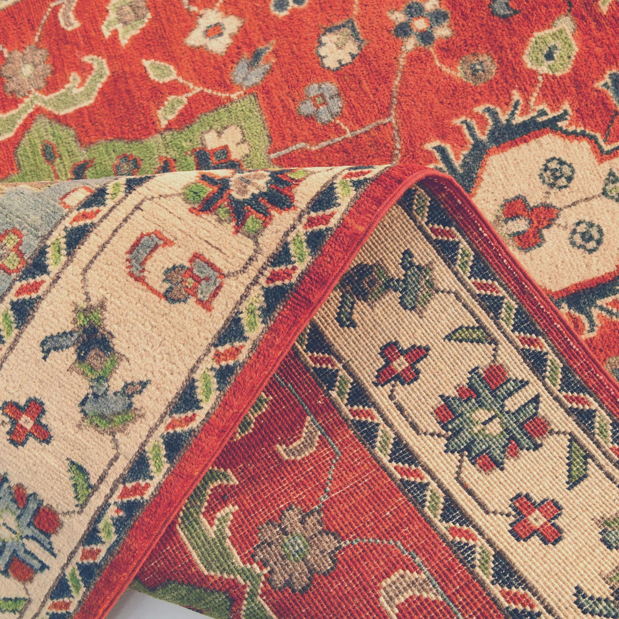 3' 10 x 5' 7 Hand Knotted Kazak Rug