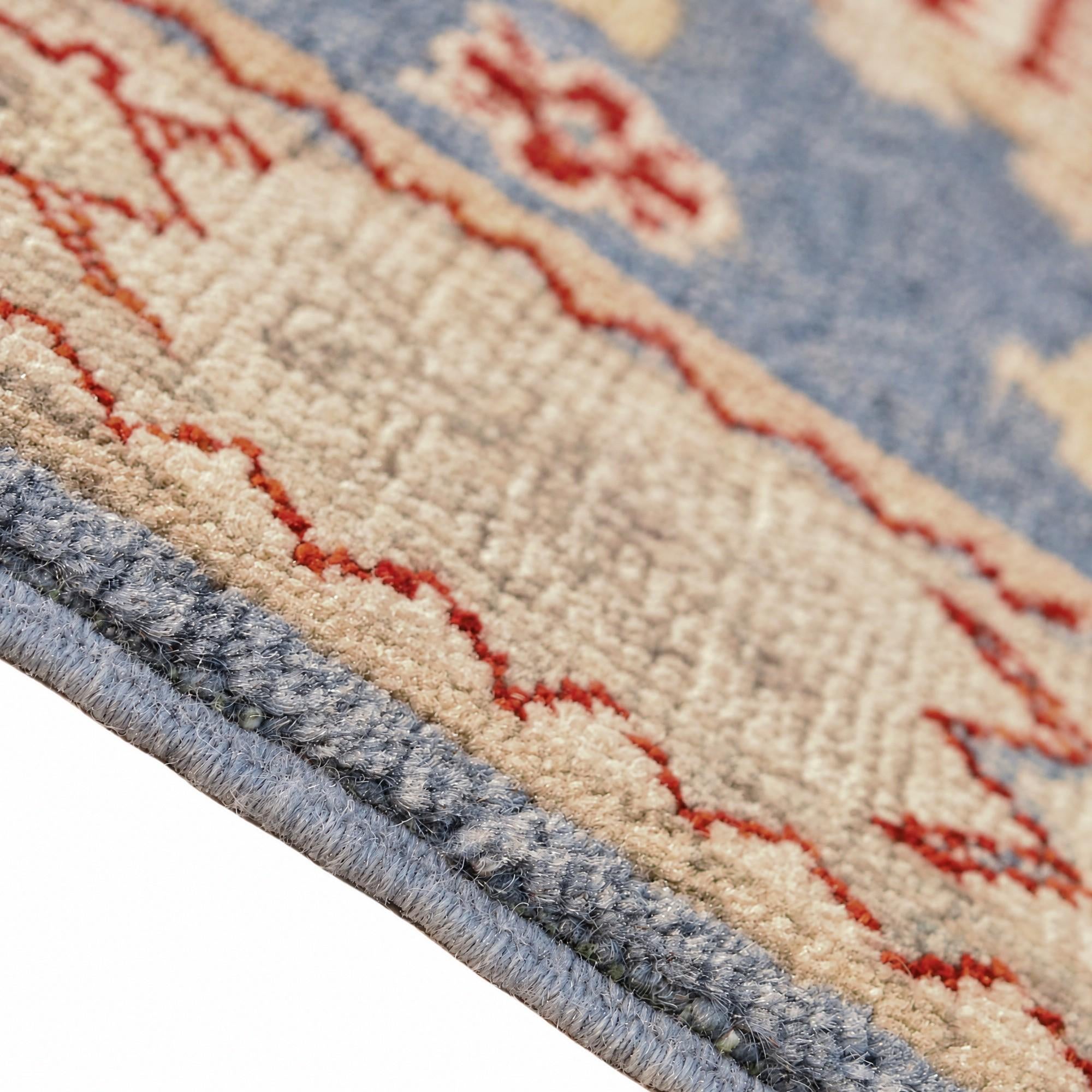 80cm x 125cm Hand Knotted Kazak Rug