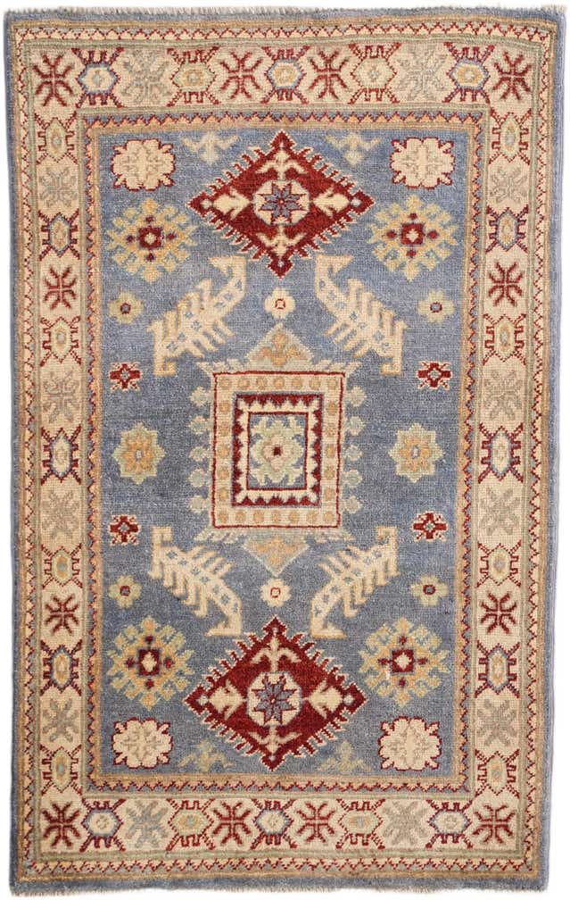 2' 7 x 4' 1 Hand Knotted Kazak Rug