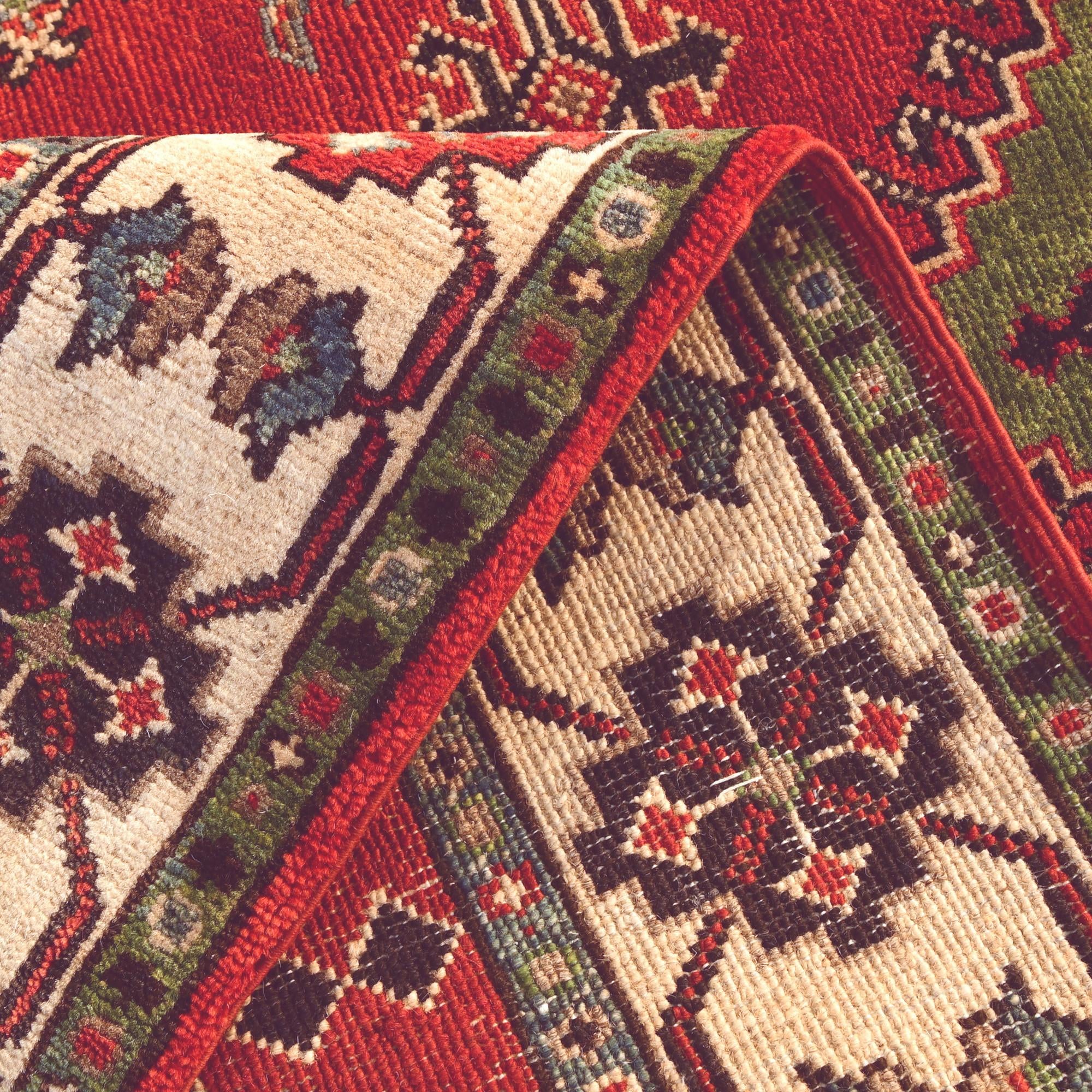 3' 5 x 5' Hand Knotted Kazak Rug