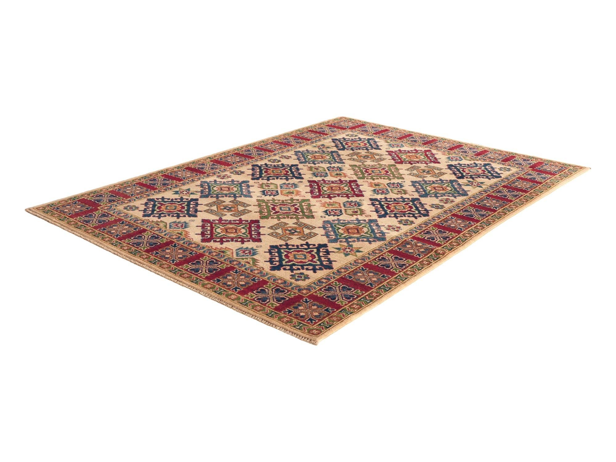 150cm x 205cm Hand Knotted Kazak Rug