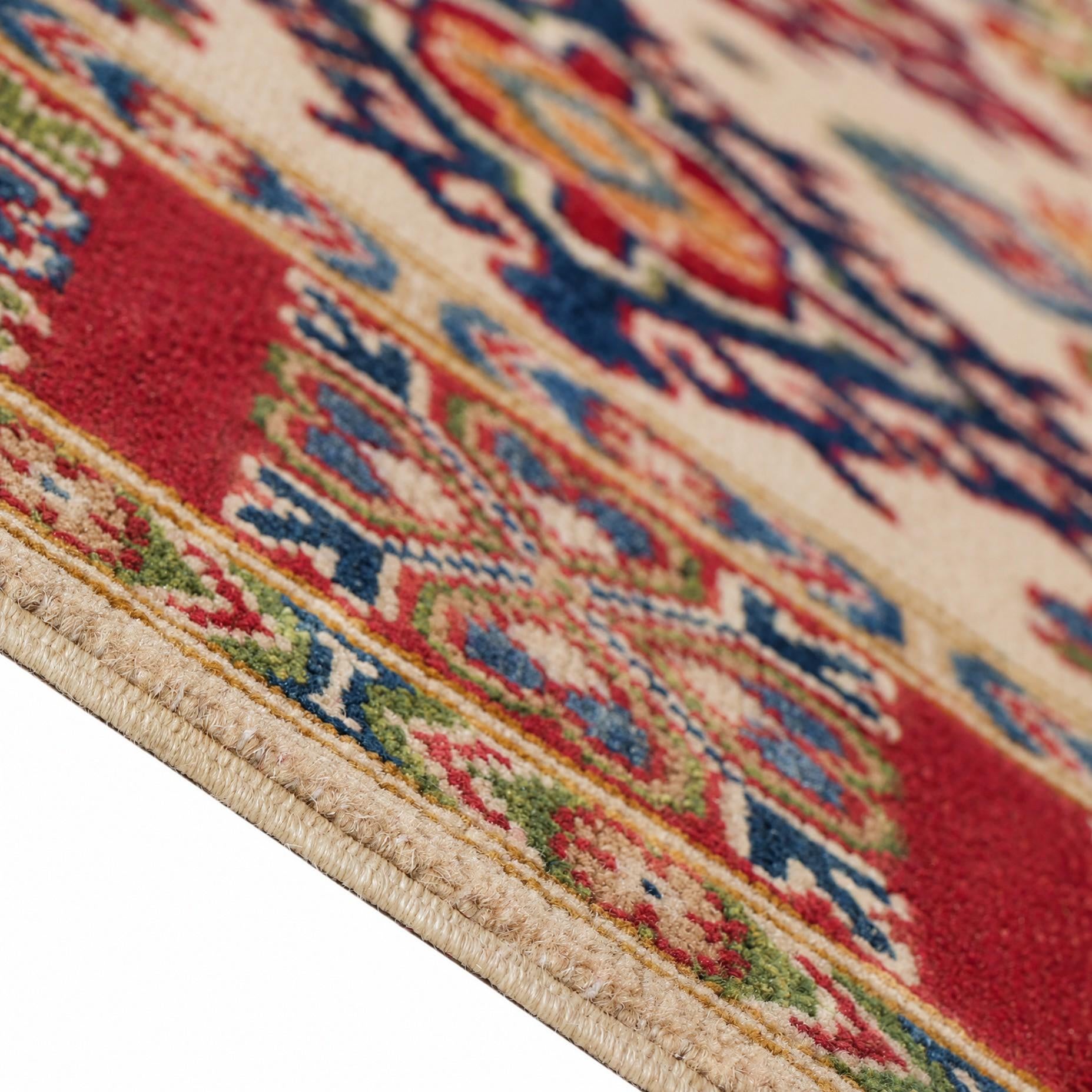 150cm x 205cm Handgeknüpft Kazak Teppich