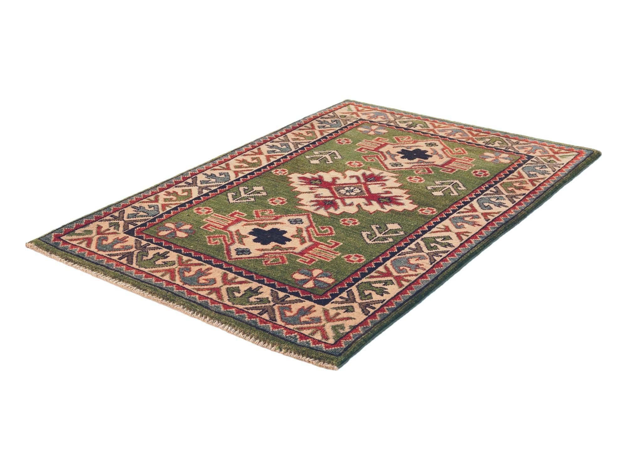 80cm x 120cm Hand Knotted Kazak Rug