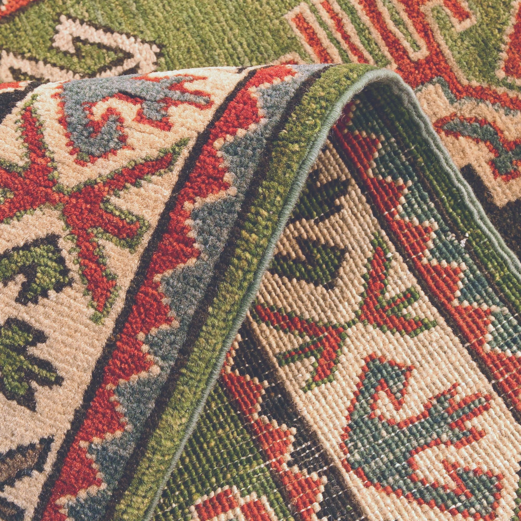 2' 7 x 4' Hand Knotted Kazak Rug