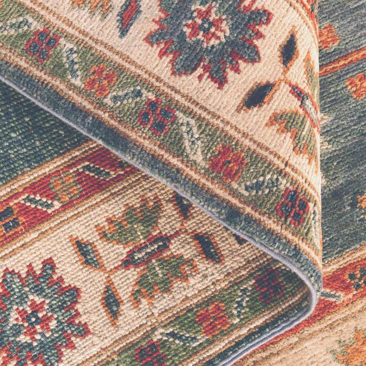 3' 5 x 4' 11 Hand Knotted Kazak Rug