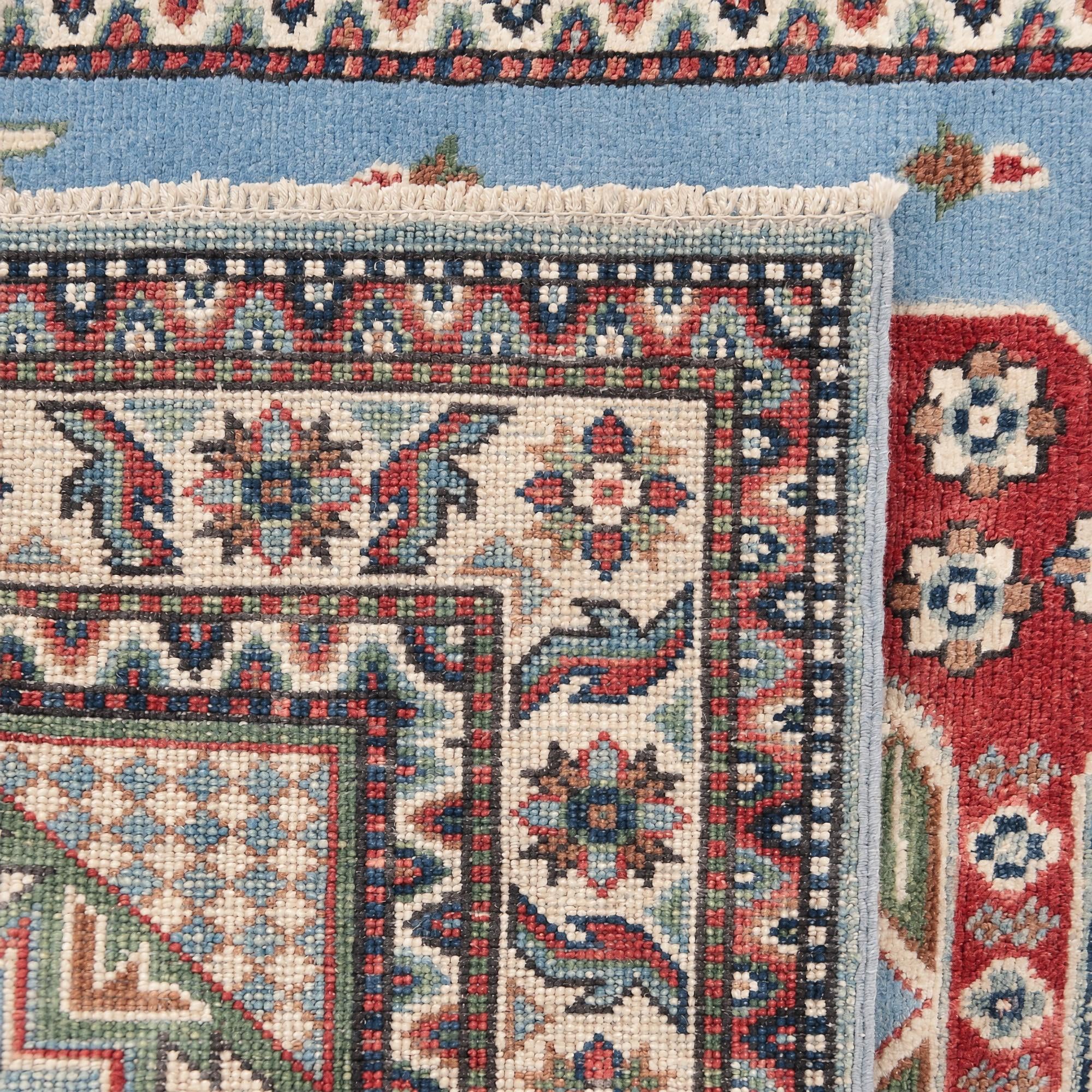105cm x 150cm Hand Knotted Kazak Rug