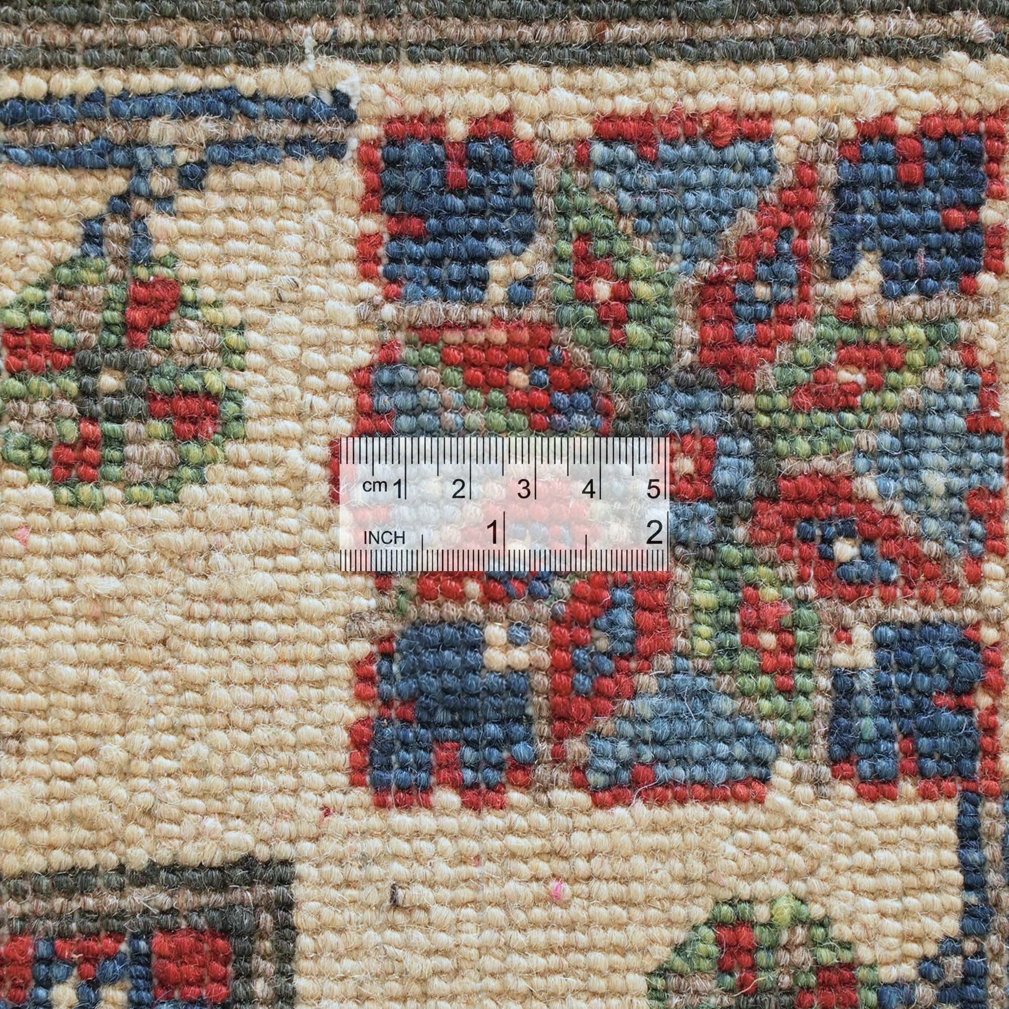 4' 10 x 6' 11 Hand Knotted Kazak Rug