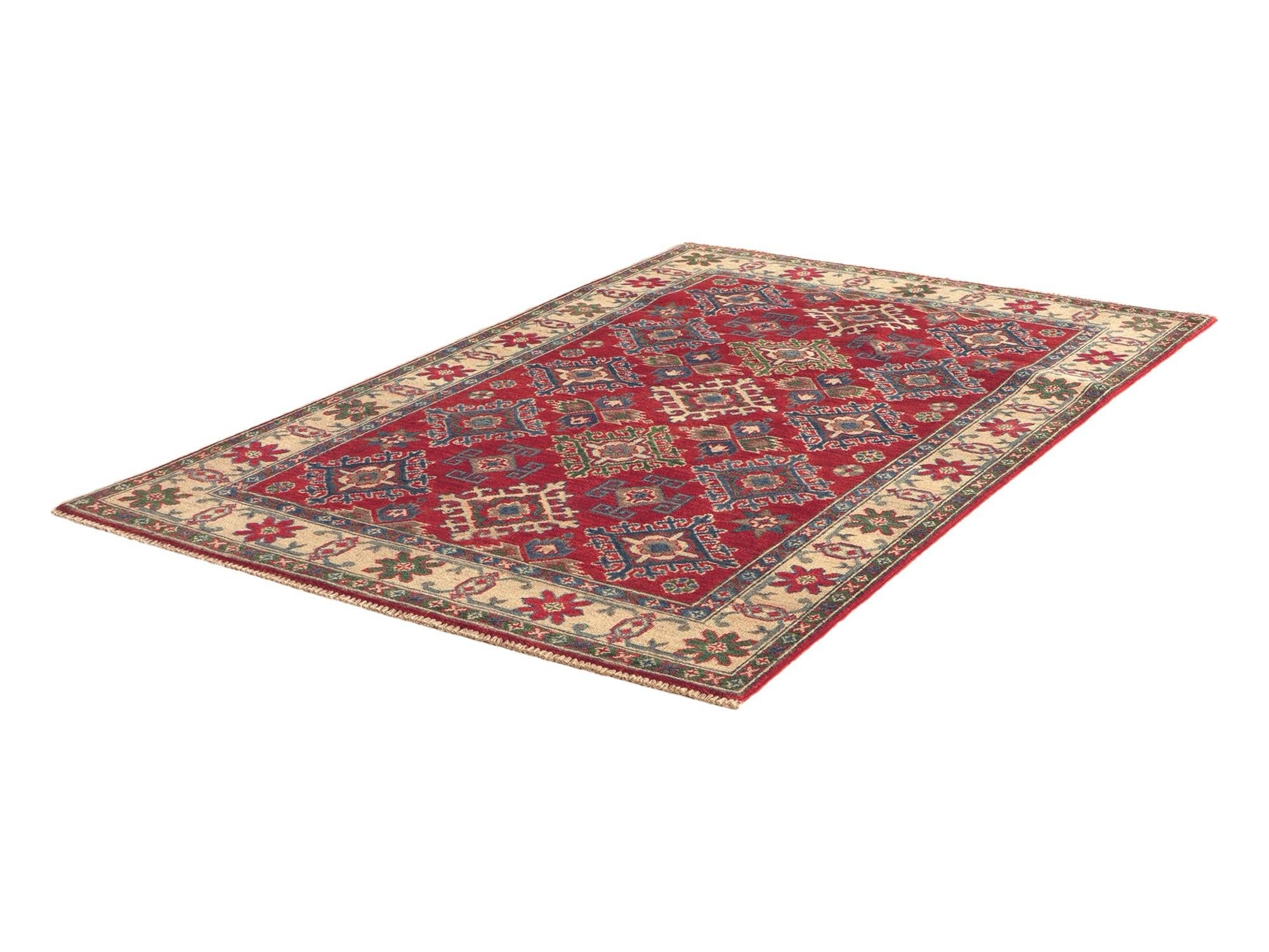 3' 11 x 6' Hand Knotted Kazak Rug