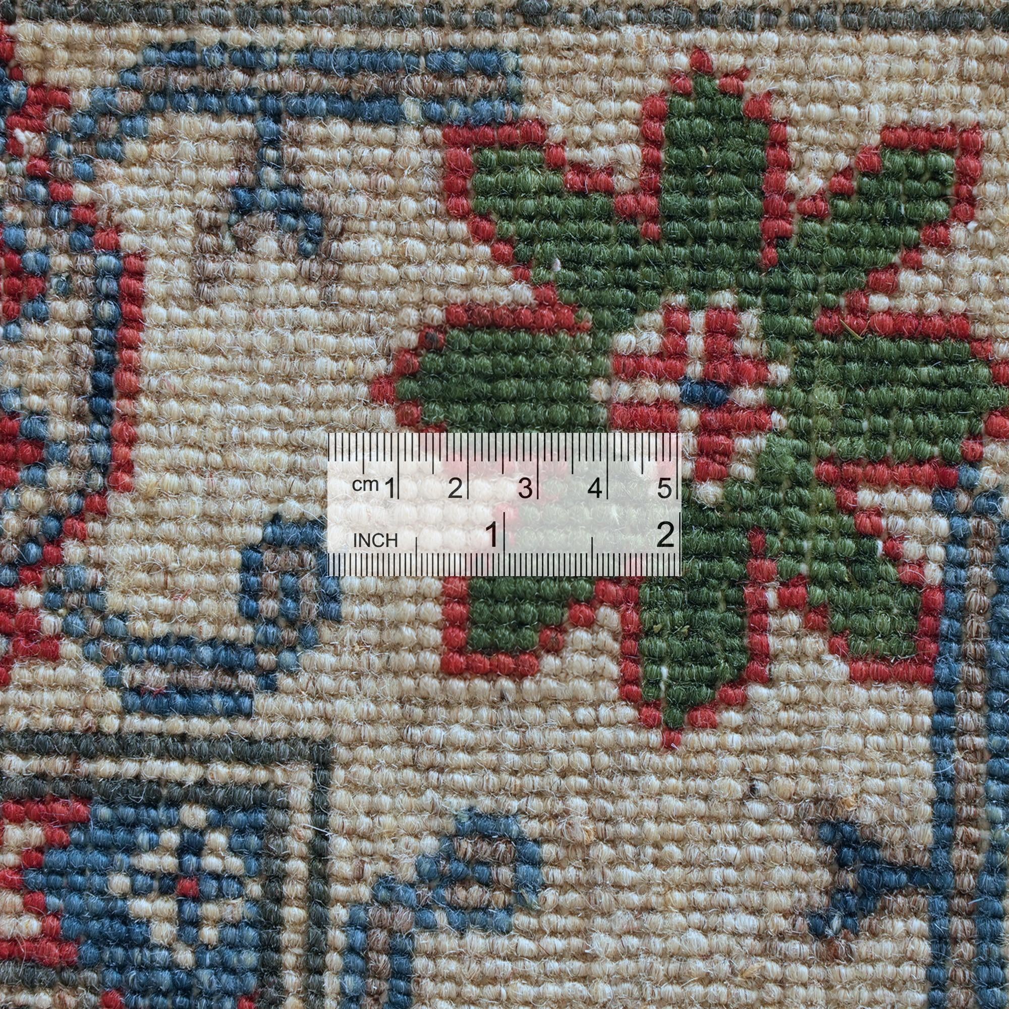 3' 11 x 6' Hand Knotted Kazak Rug