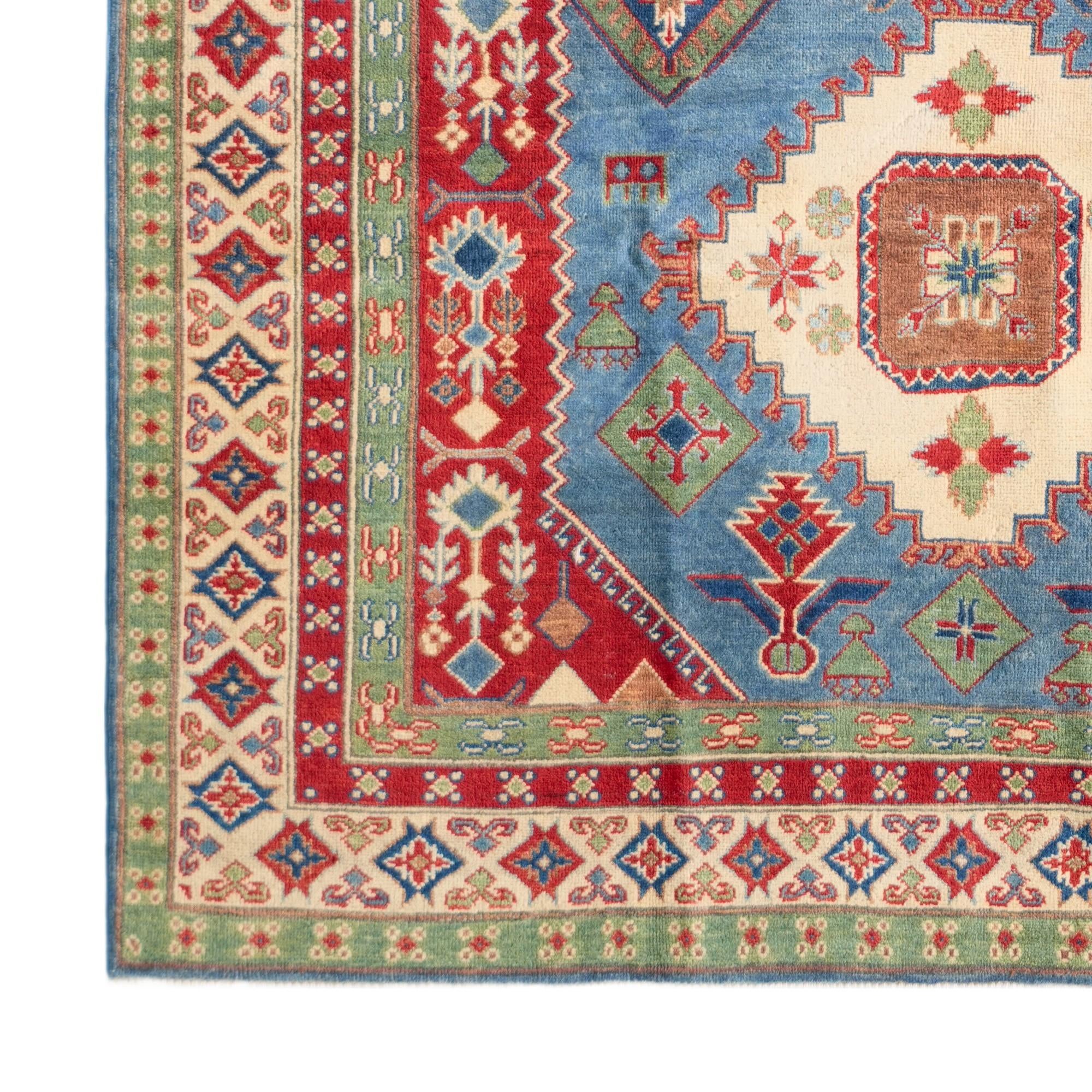 Detail image 7 of 10: 6' x 8' 6 Hand Knotted Kazak Rug