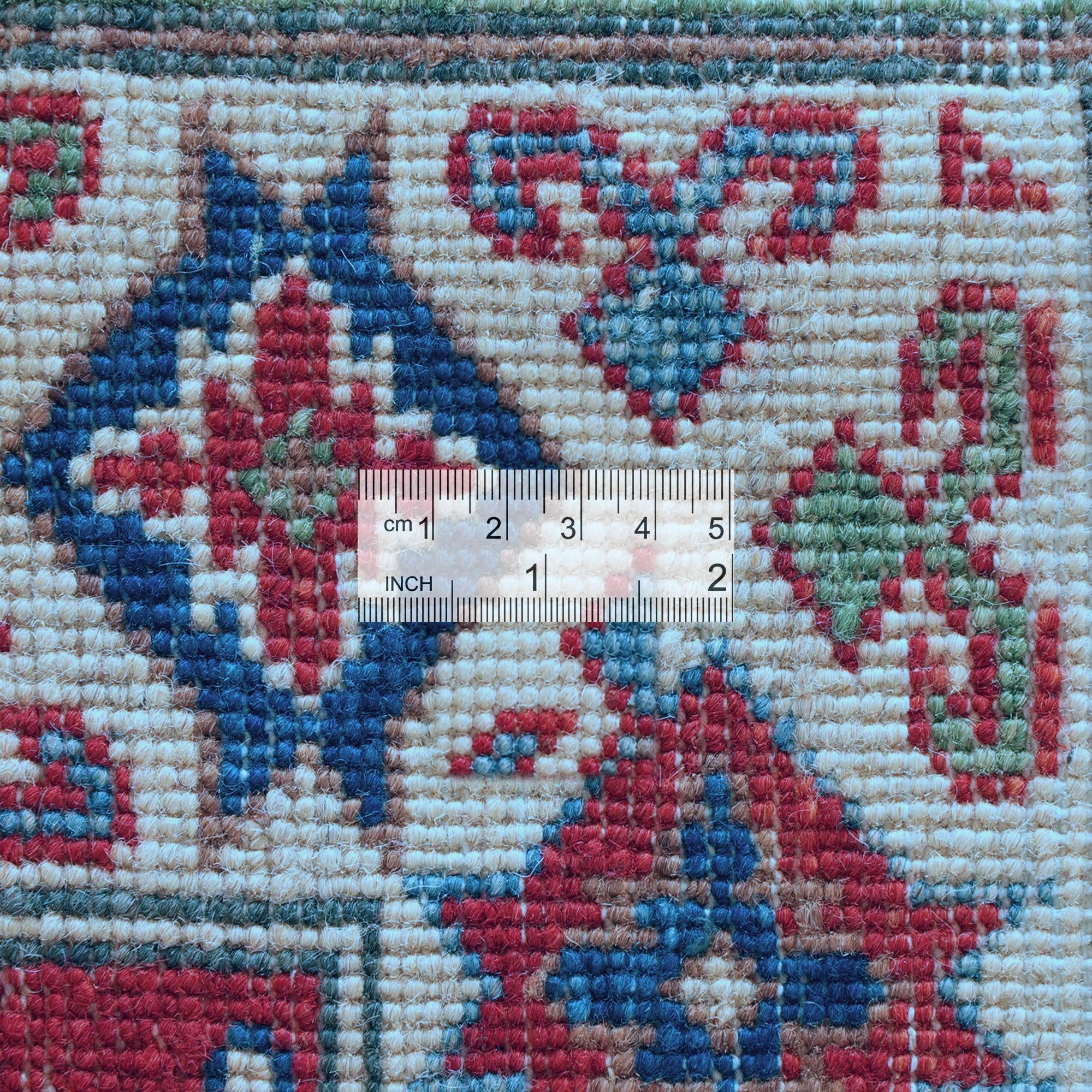 Detail image 9 of 10: 6' x 8' 6 Hand Knotted Kazak Rug