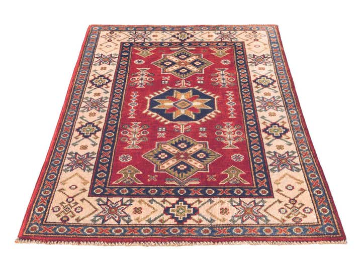 2' 7 x 4' 1 Hand Knotted Kazak Rug