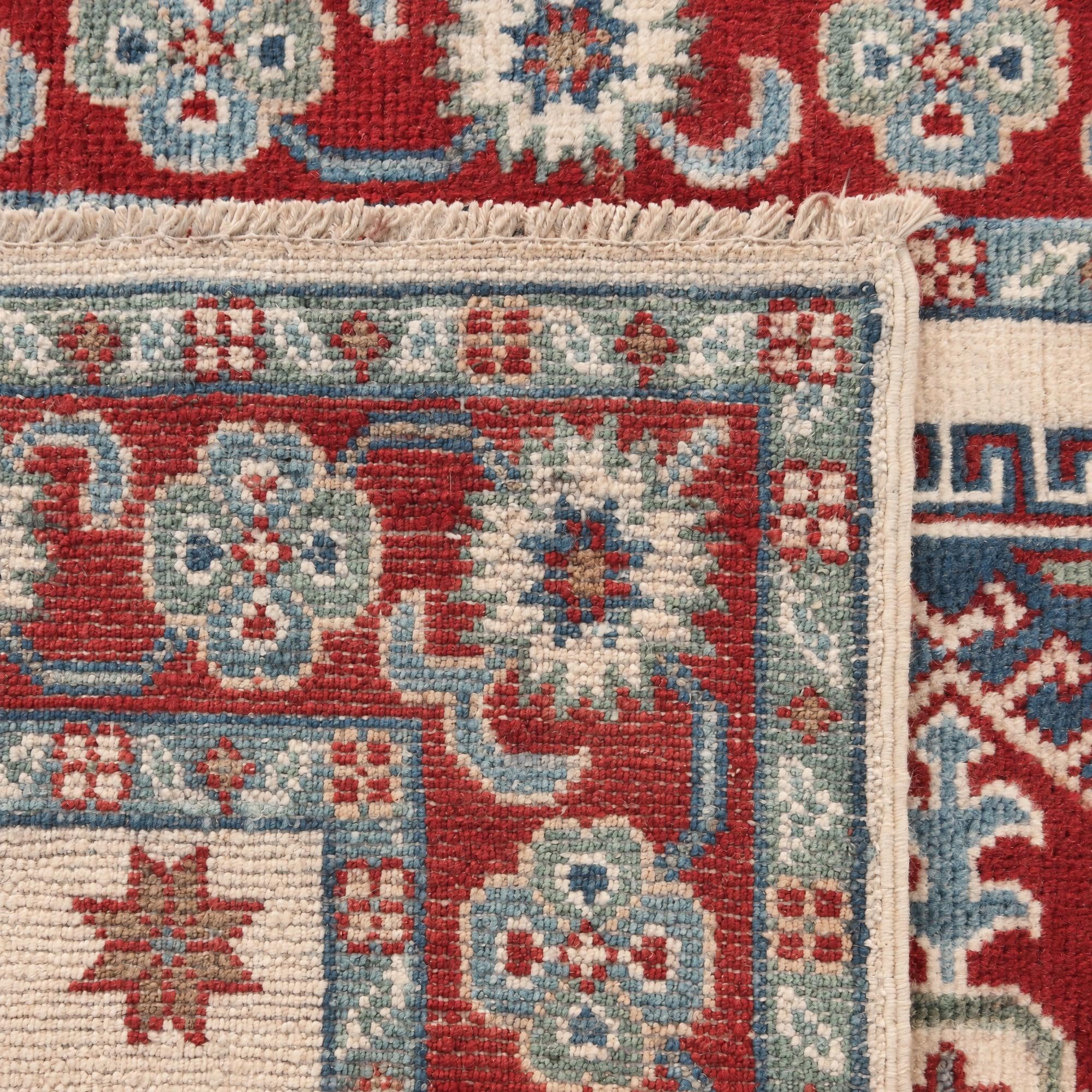80cm x 130cm Hand Knotted Kazak Rug