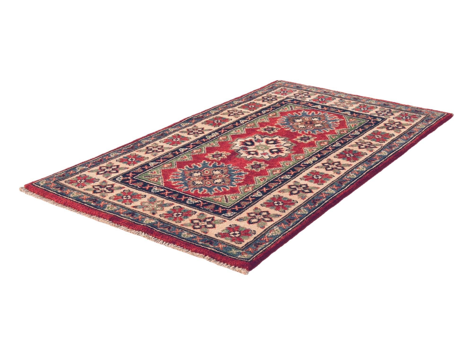 2' 7 x 4' 7 Hand Knotted Kazak Rug