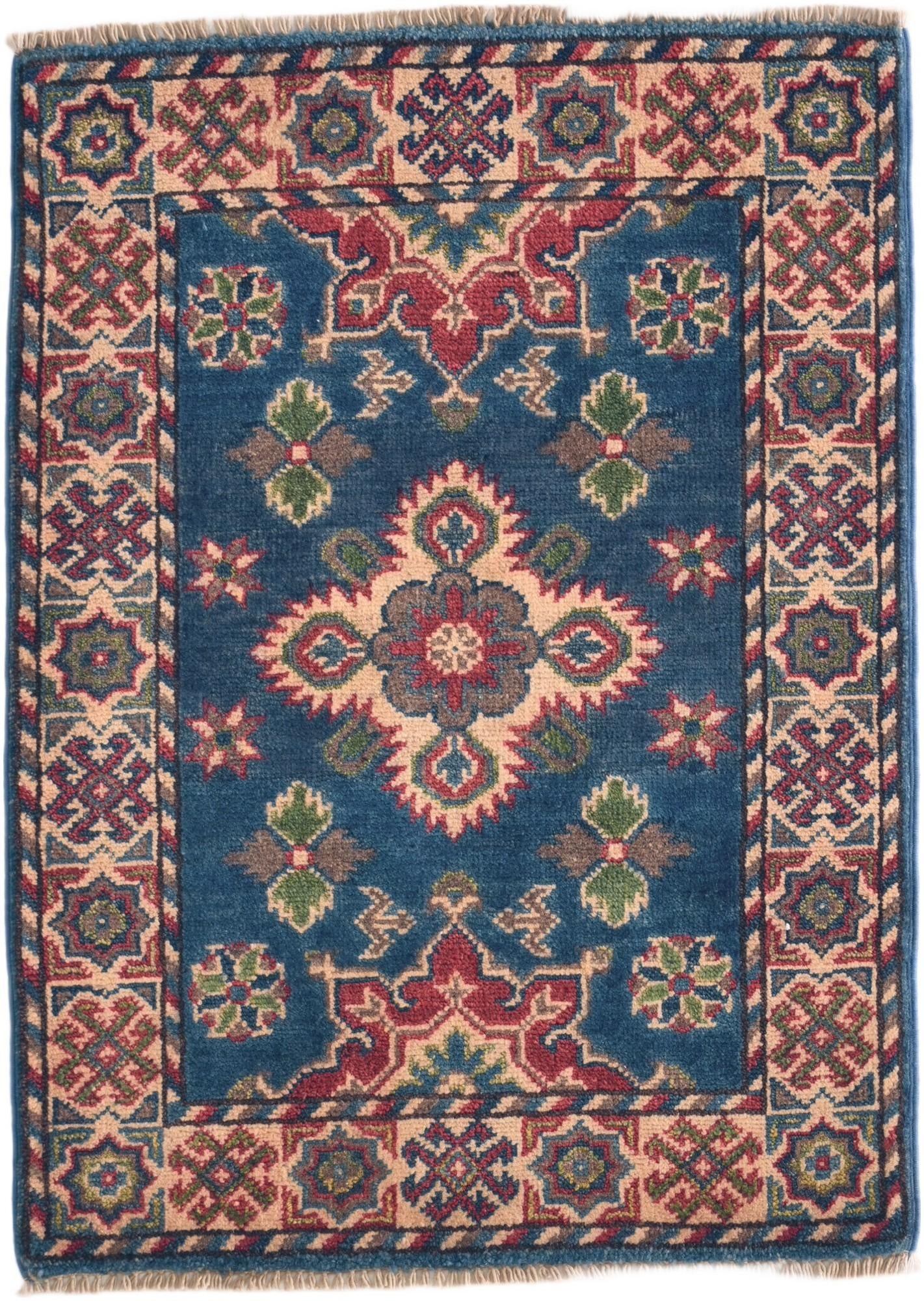 2' x 2' 10 Hand Knotted Kazak Rug