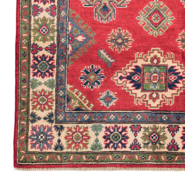 4' x 5' 11 Hand Knotted Kazak Rug