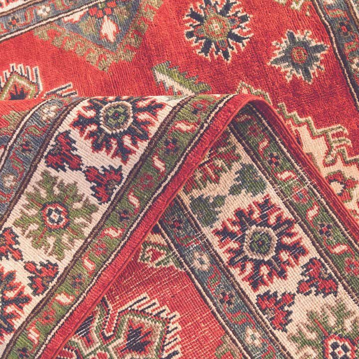 4' x 5' 11 Hand Knotted Kazak Rug