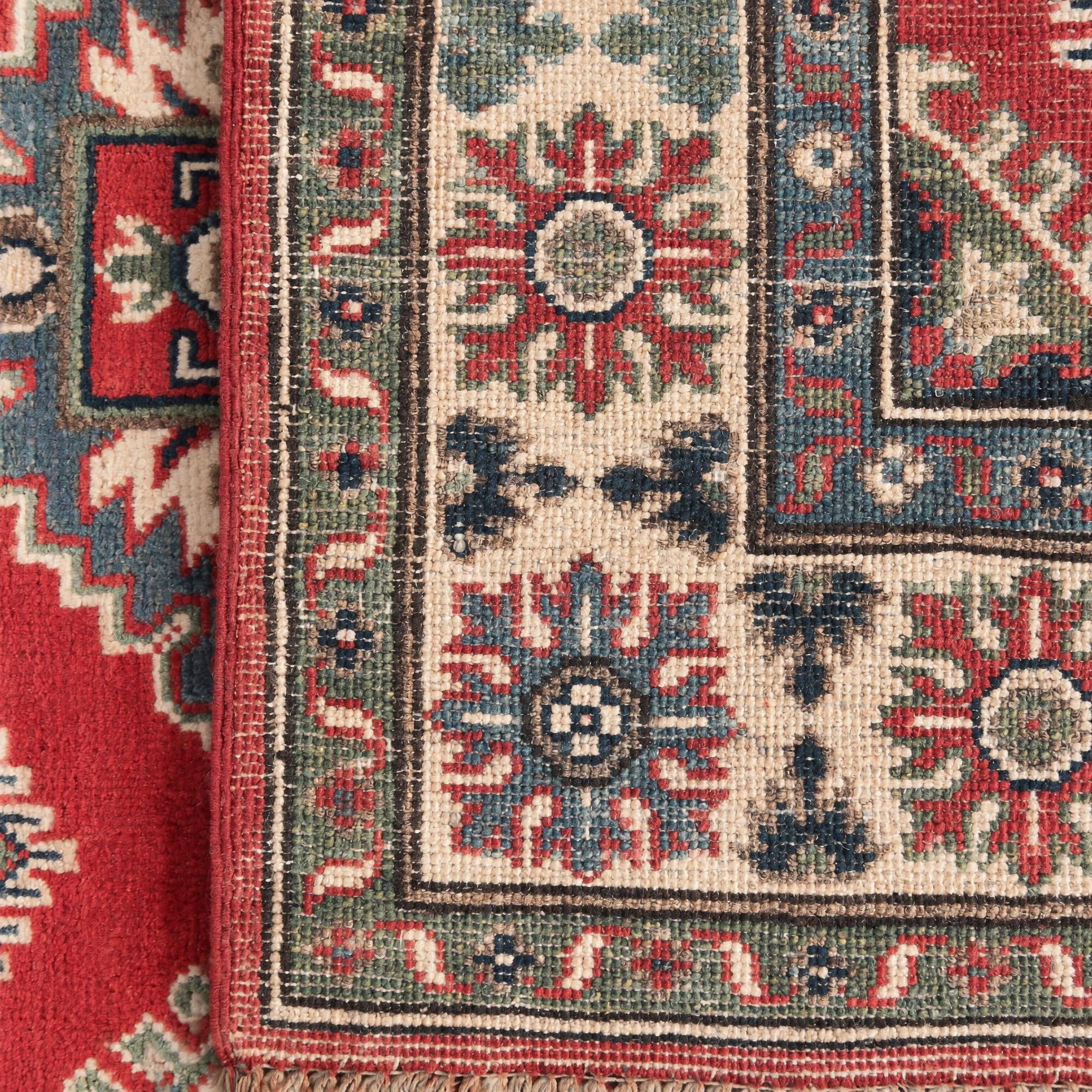 125cm x 180cm Hand Knotted Kazak Rug