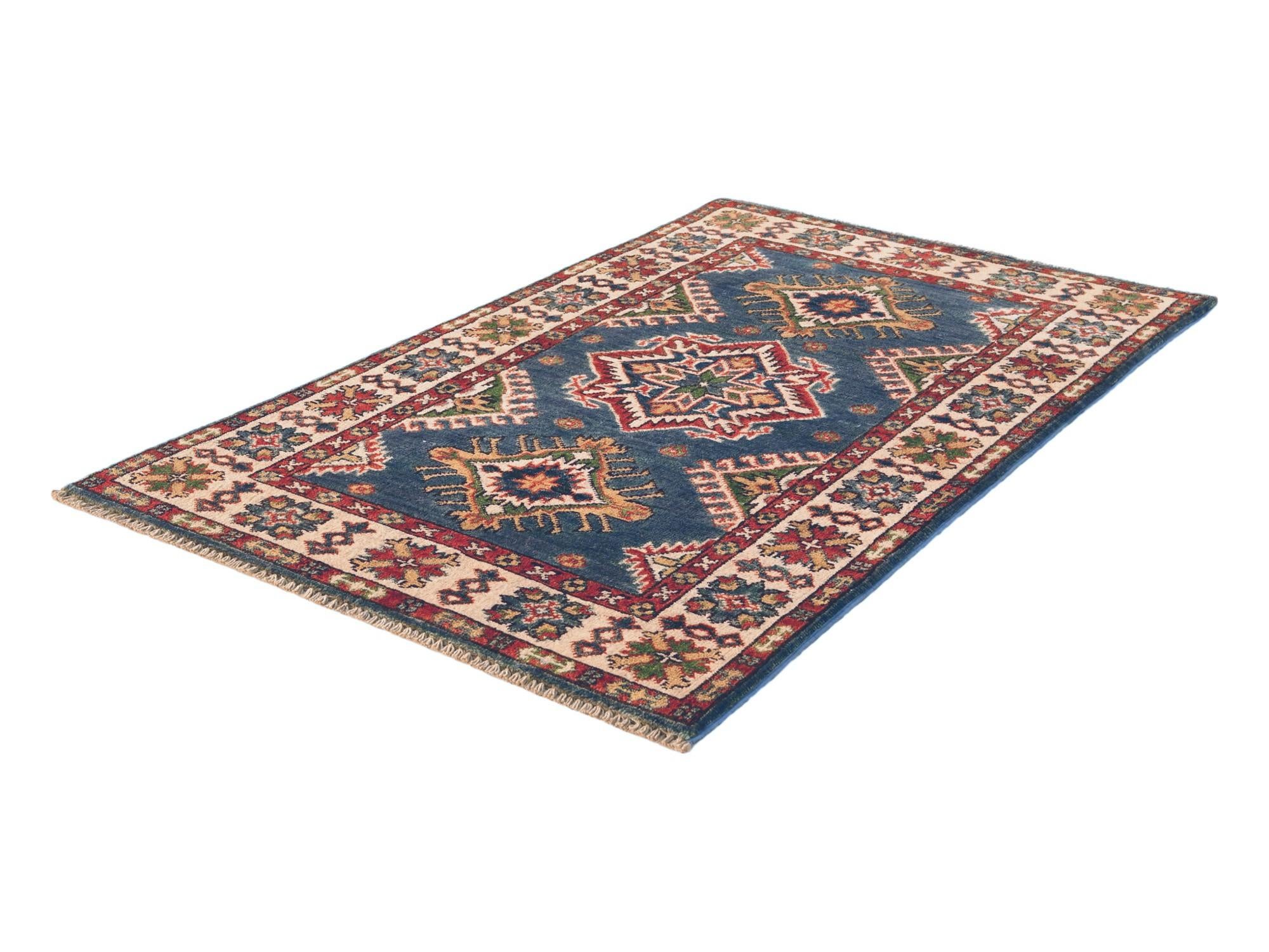 2' 6 x 4' 2 Hand Knotted Kazak Rug