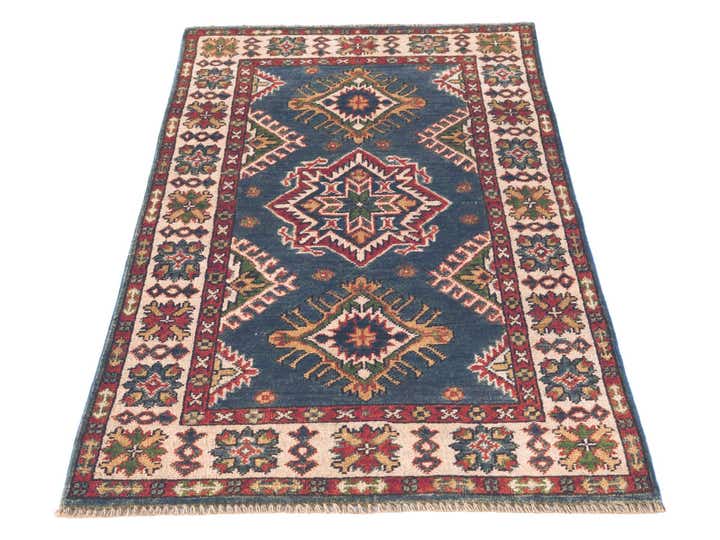 2' 6 x 4' 2 Hand Knotted Kazak Rug